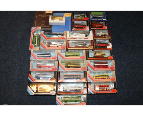 27 Gilbow Exclusive First Editions EFE 1/76 scale diecast model busses and other vehicles including The Tate &amp; Lyle Story