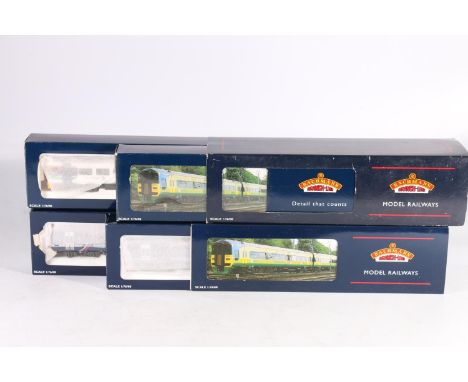 Bachmann Branchline OO gauge model railways 31507 Class 158 two-car DMU set, Scotrail, numbers 52741 and 57741, also 31515 Cl