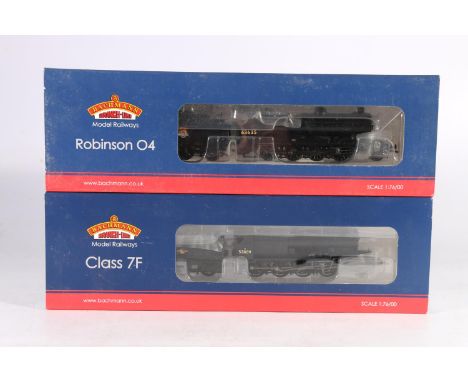 Bachmann Branchline DCC OO gauge model railways 31002 2-8-0 Robinson 04 Class tender locomotive 63635 BR black and 31011 2-8-