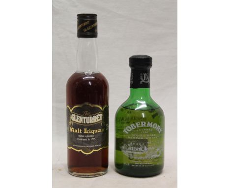 THE GLENLIVET malt liqueur 35% abv 37.5cl and TOBERMORY single malt Scotch whisky 40% abv 35cl, (2). 