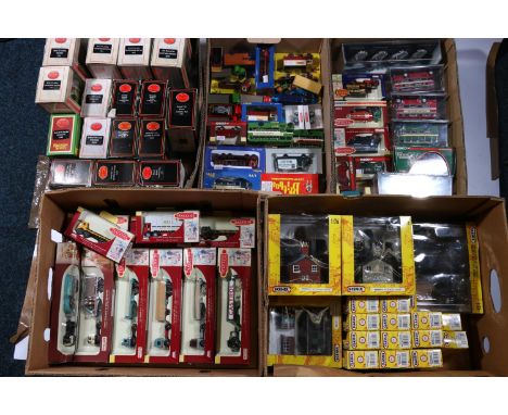 A collection of diecast model vehicles including Oxford Exclusive First Editions EFE (20), Trackside (11), Scenix (17), etc.,