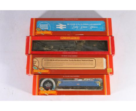 Hornby OO gauge model railways locomotives including: R316 Lady Diana Spencer Class 47 co-co diesel locomotive BR 47712; R330
