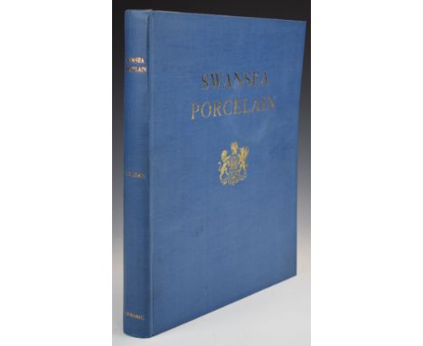 Swansea Porcelain by W.D. John with over 450 specimens illustrated of which 81 are in colour, published The Ceramic Book Comp