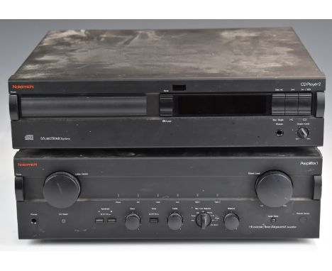 Nakamichi hifi separates comprising Harmonic Time Alignment amplifier&nbsp;and a Music Bank System CD player