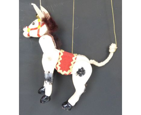 Pelham Puppets Muffin The Mule hand painted wooden puppet, in original box.&nbsp;