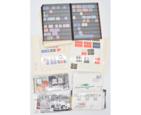 A mint and used accumulation of GB, Commonwealth and world stamps, first day covers, presentation packs in folders, stockbook
