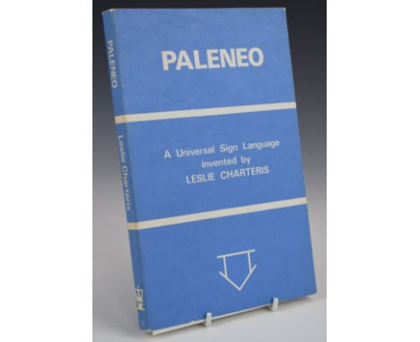 [SIGNED] Paleneo A Universal Sign Language invented by Leslie Charteris published for Interlit A.G. by Hodder &amp; Stroughto