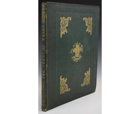 [Botany] The Ferns of Wales by Edward Young printed &amp; published by Thomas Thomas 1856 first edition with a colour pictori