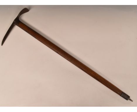 Theodore Howard Somervell, OBE, FRCS (British 1890-1975) ice axe used by TH Somervell during the 1924 expedition to Mount Eve