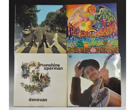 Approximately 40 albums including Bob Dylan, The Beatles, Donovan, Cream, Incredible String Band, The Who, John Lennon, Paul 