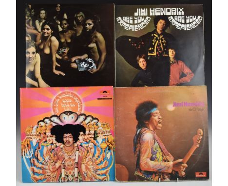The Jimi Hendrix Experience - 7 albums including Axis Bold As Love, Electric Ladyland, Are You Experienced, Rainbow Bridge, I