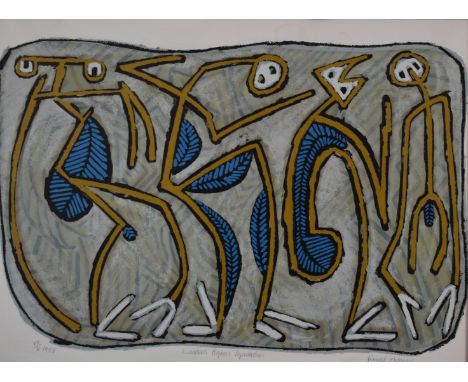 Timo Lehtonen&nbsp;signed limited edition artist's proof (7/10) print London's Pigeon Population, dated 1988, 56 x 75cm, in l