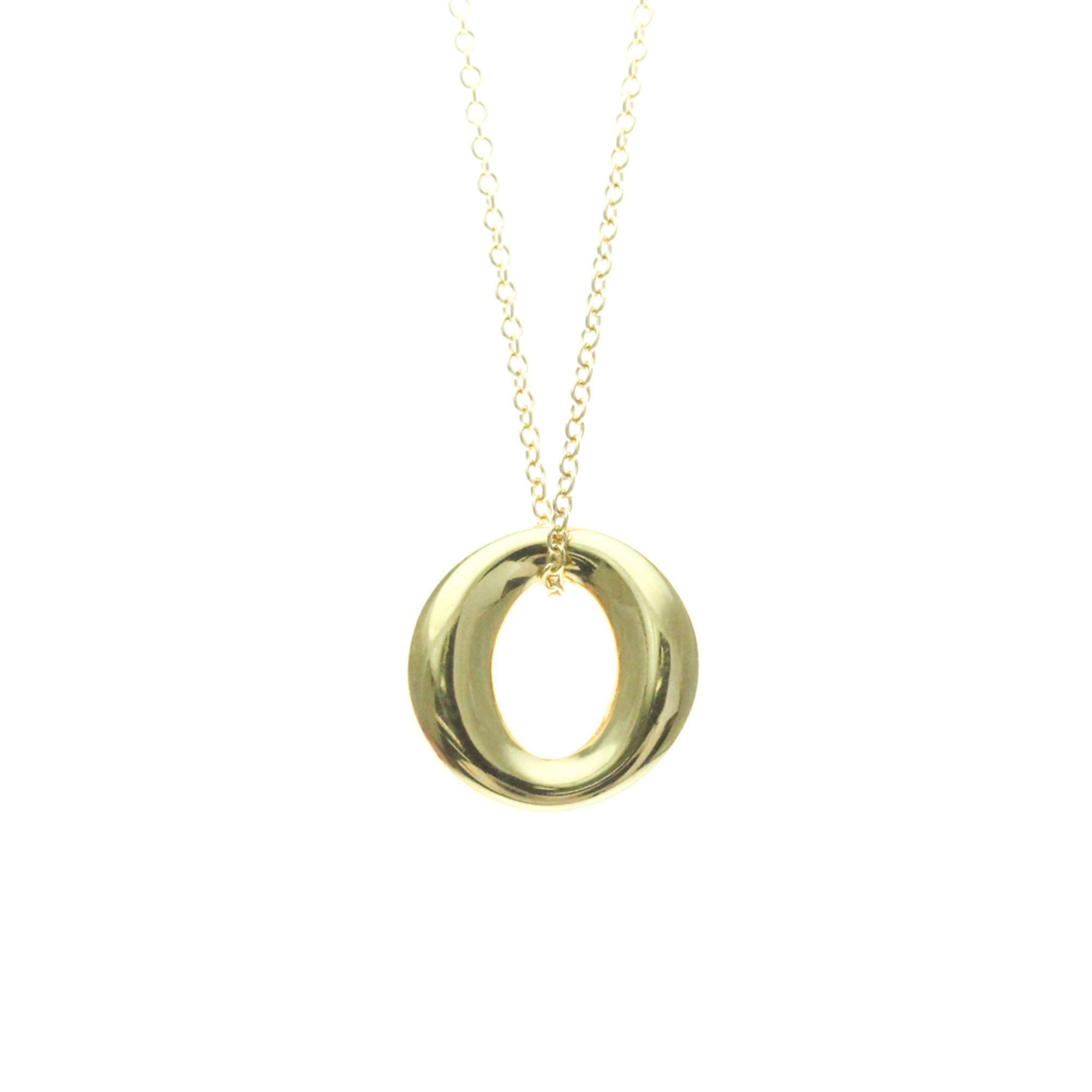 Tiffany Seviana Necklace Yellow Gold (18K) No Stone Women,Men Fashion Pendant Necklace (Gold)