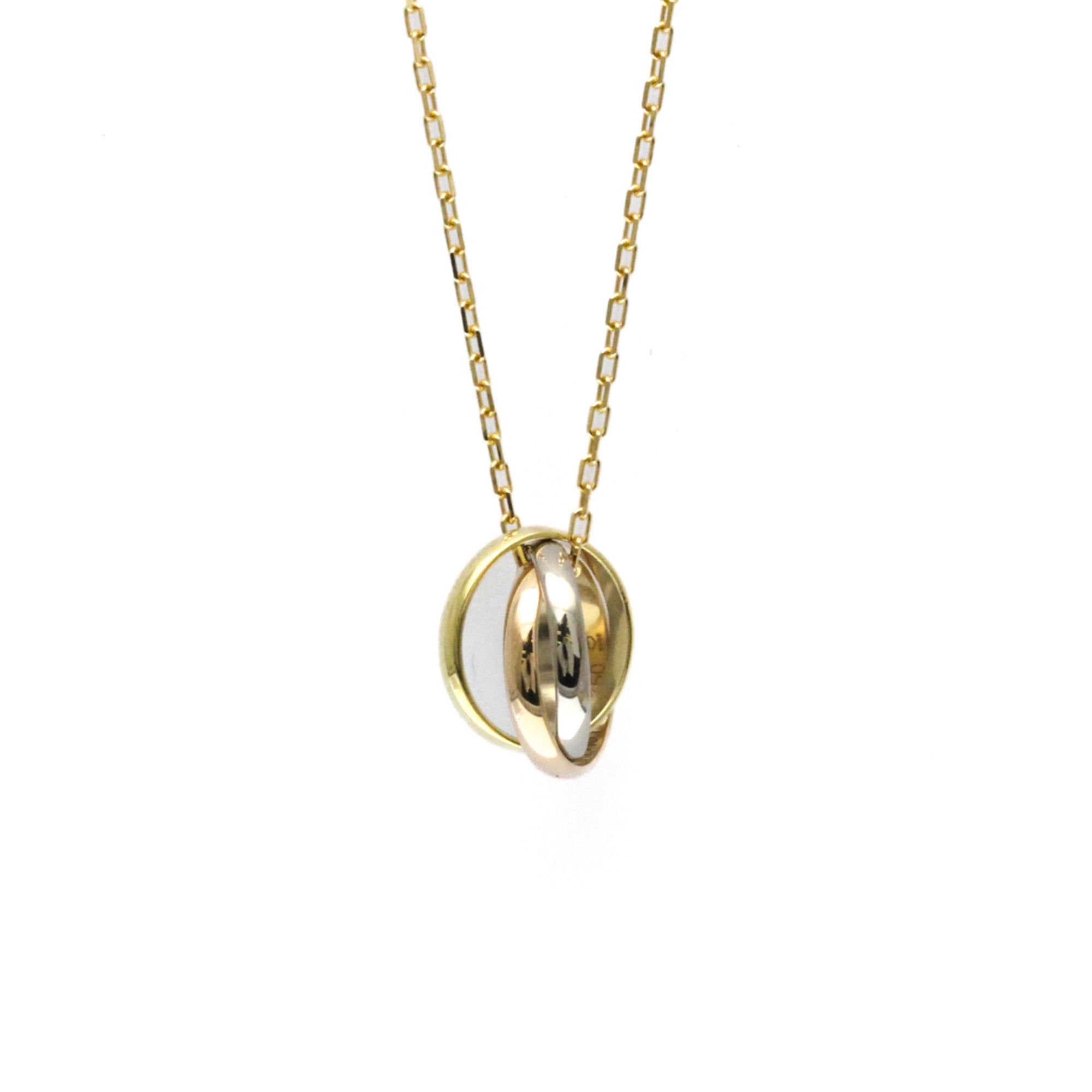 Cartier Baby Trinity Necklace Yellow Gold (18K),Pink Gold (18K),White Gold (18K) No Stone Men,Women