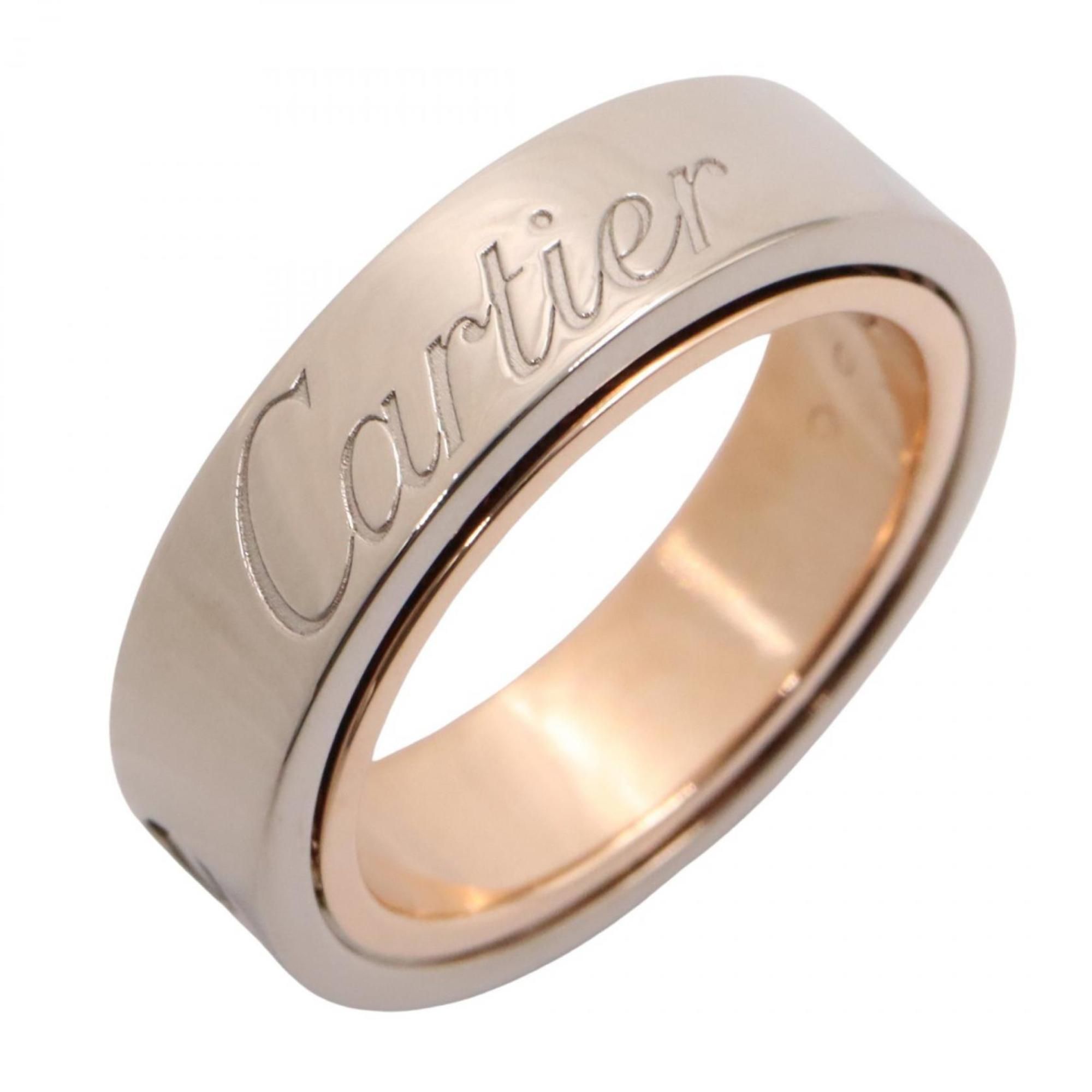 Cartier Secret Love Ring, 18K Pink Gold (Pink Gold) or White (White Gold), Women's, Silver