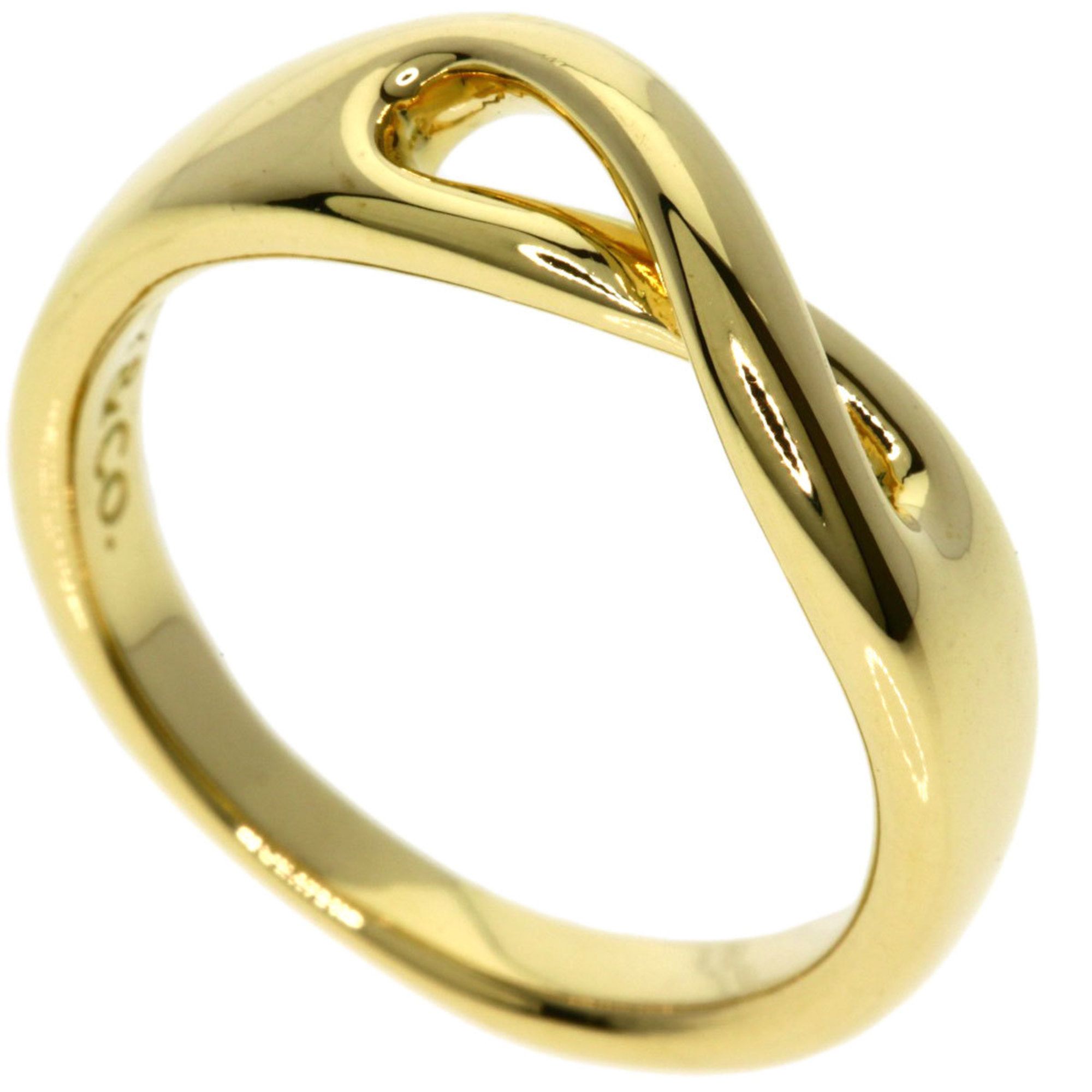 Tiffany & Co. Infinity Ring, 18K Yellow Gold, Women's
