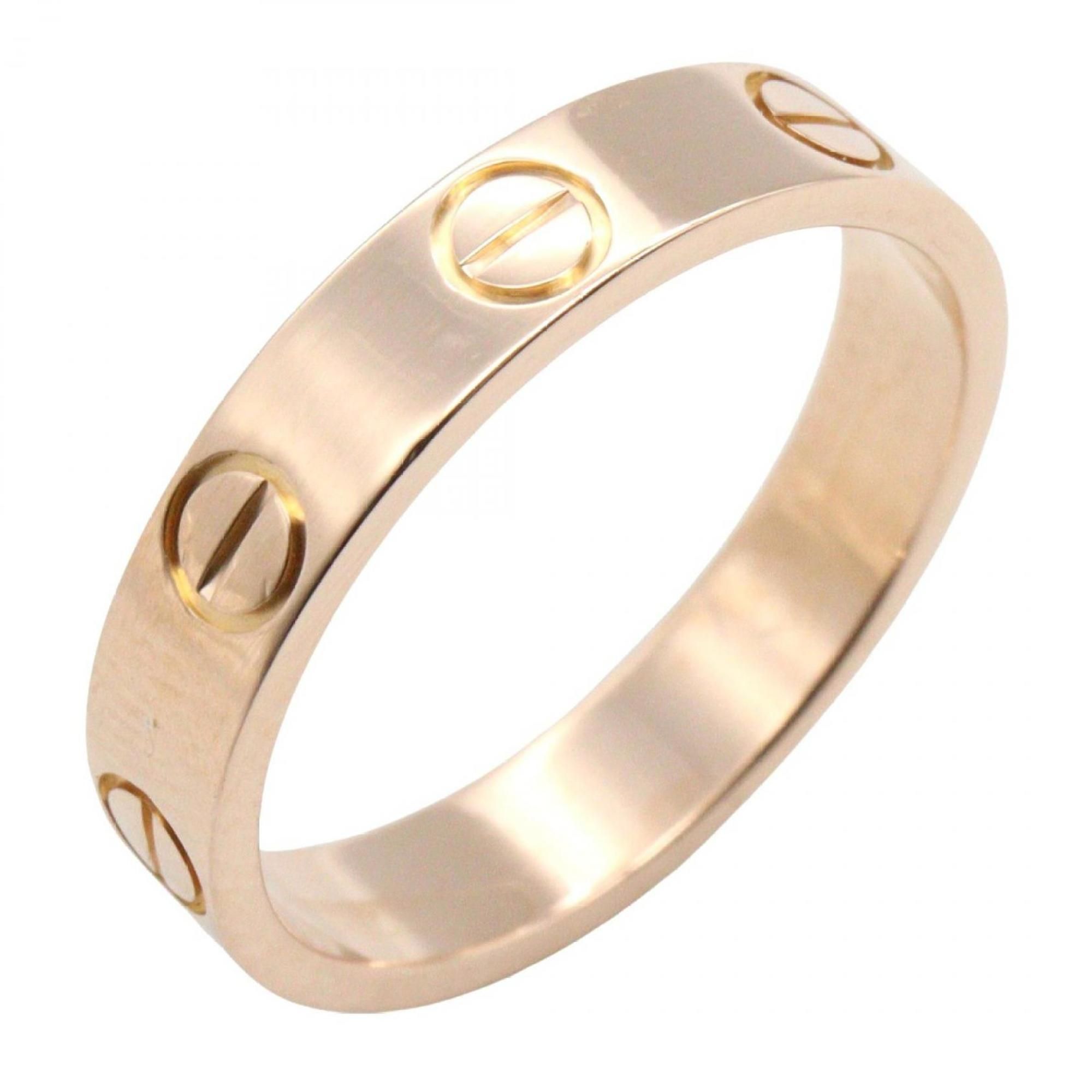 Cartier Mini Love Ring, 18K Pink Gold, for Men and Women, B4085249