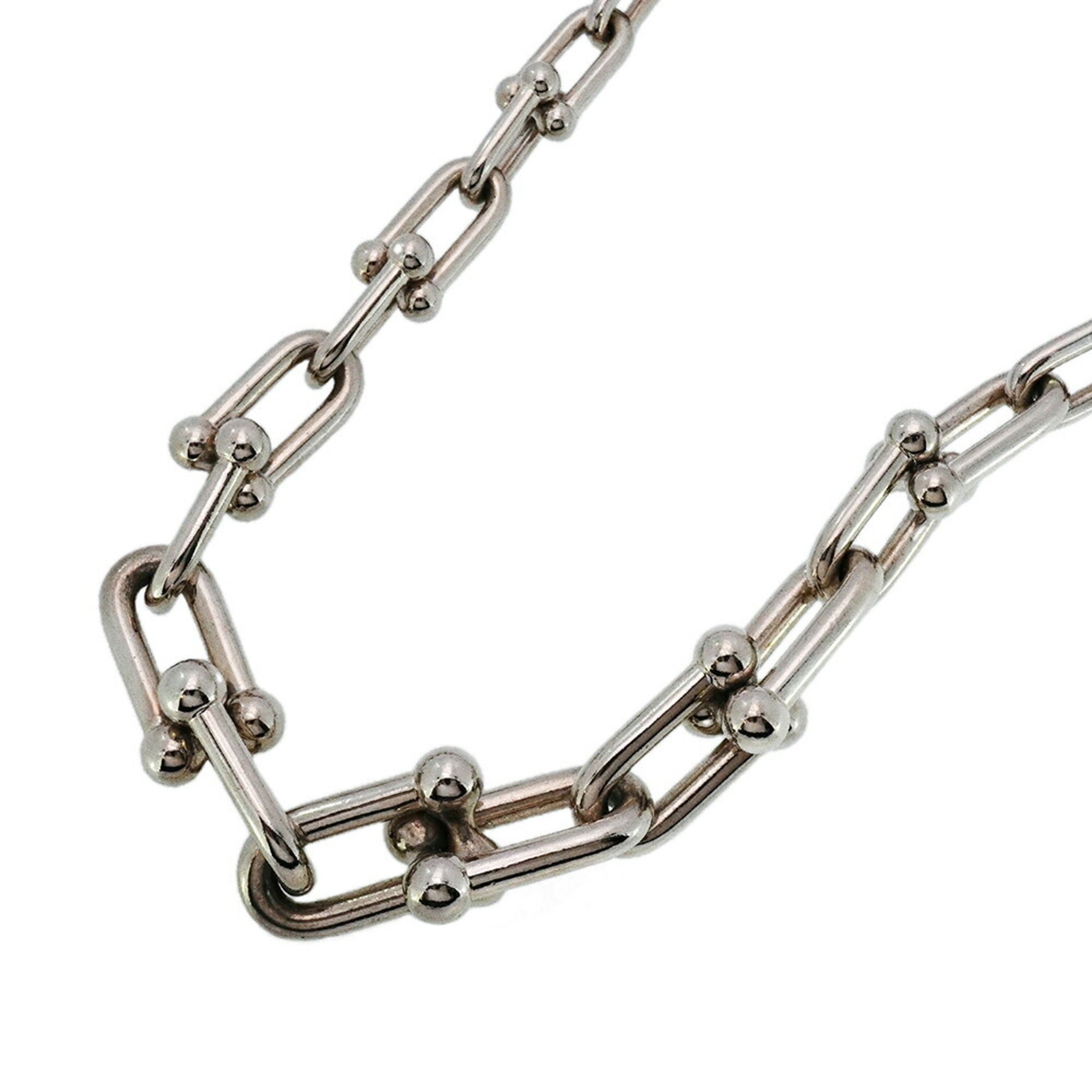 Tiffany Necklace Hardware Graduated Link Silver 925 Women's