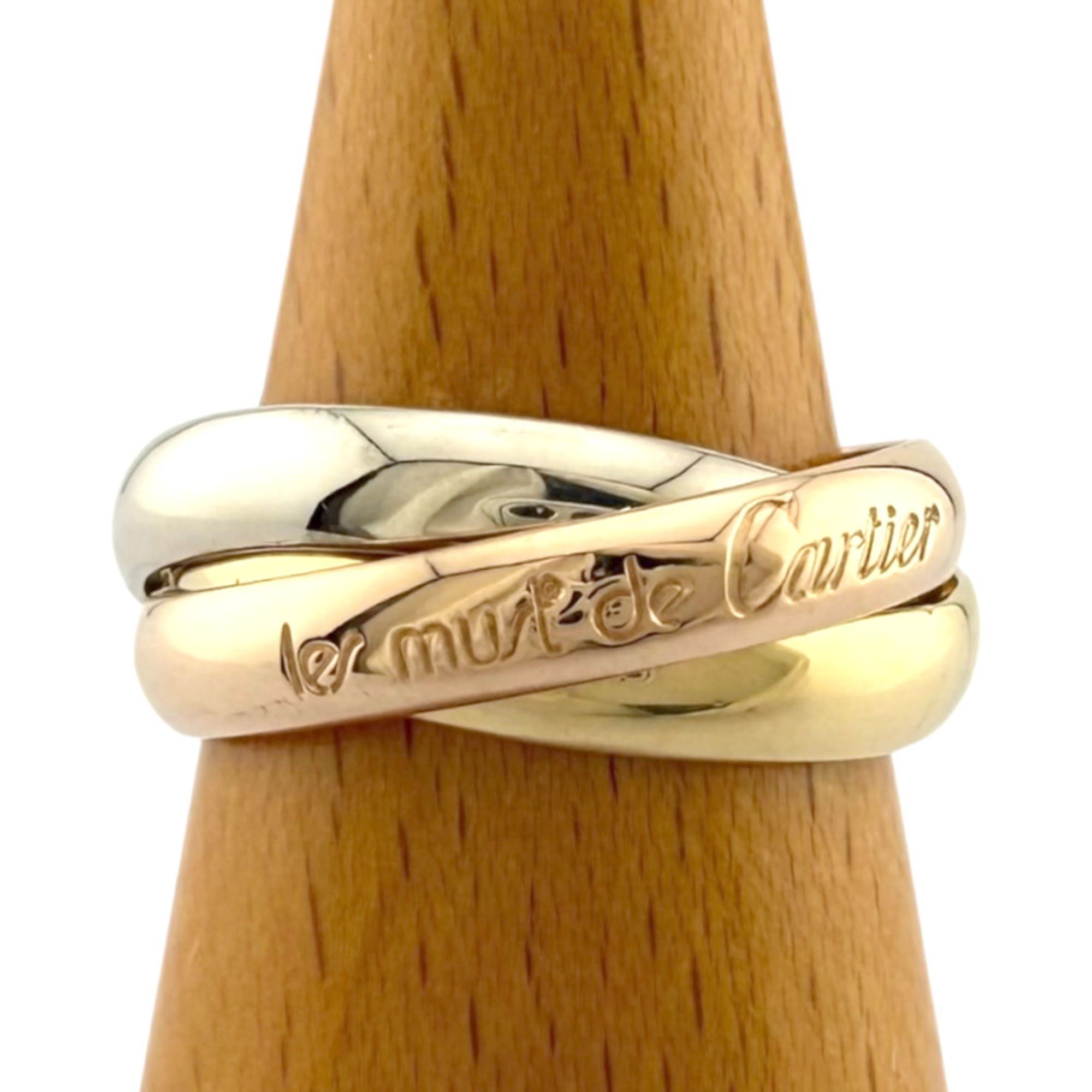 Cartier Trinity Ring, 1, 18k Gold, Women's, Pre-owned
