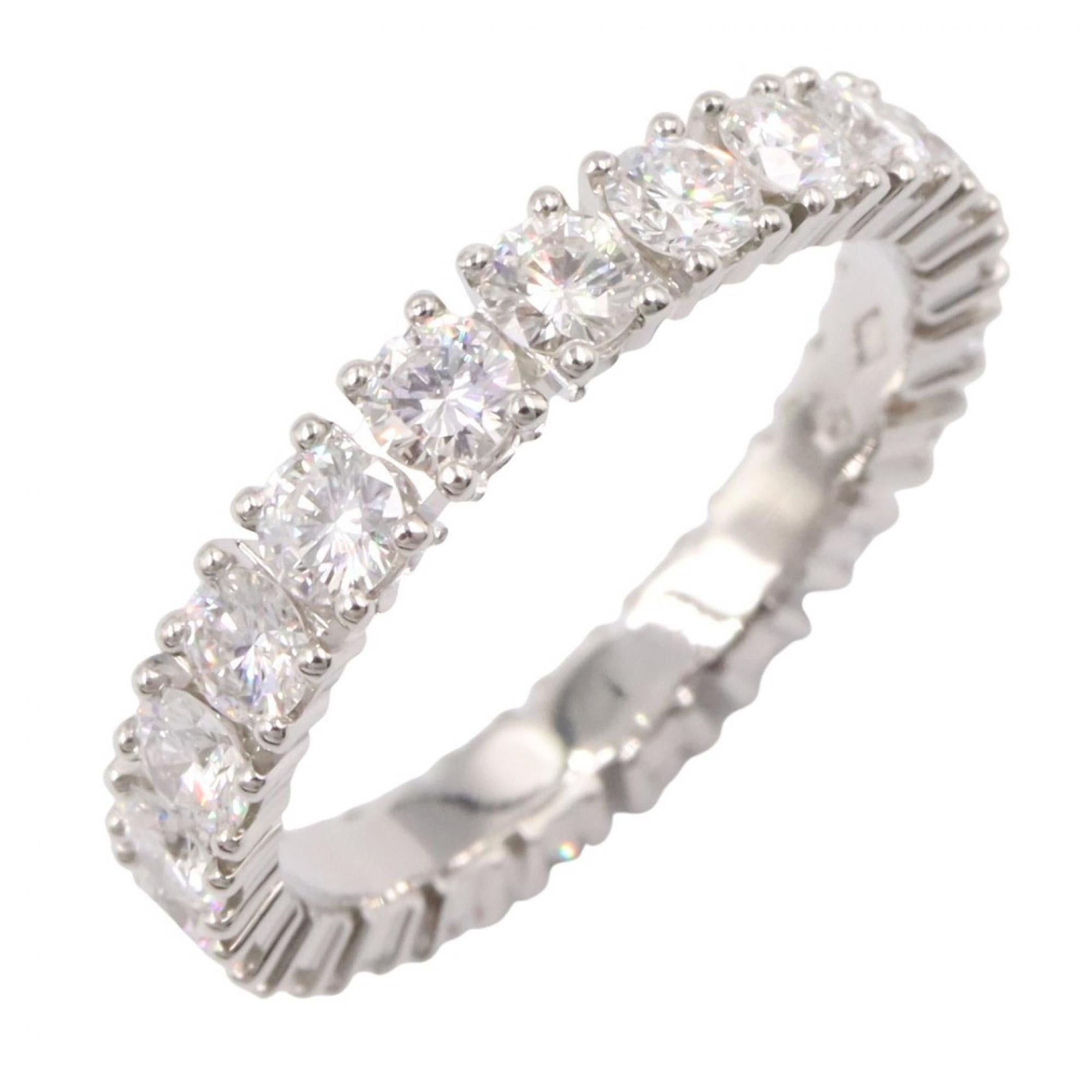 Cartier Destine Ring, Pt950 Platinum with Diamonds, Women's, Silver and Clear, N4127300