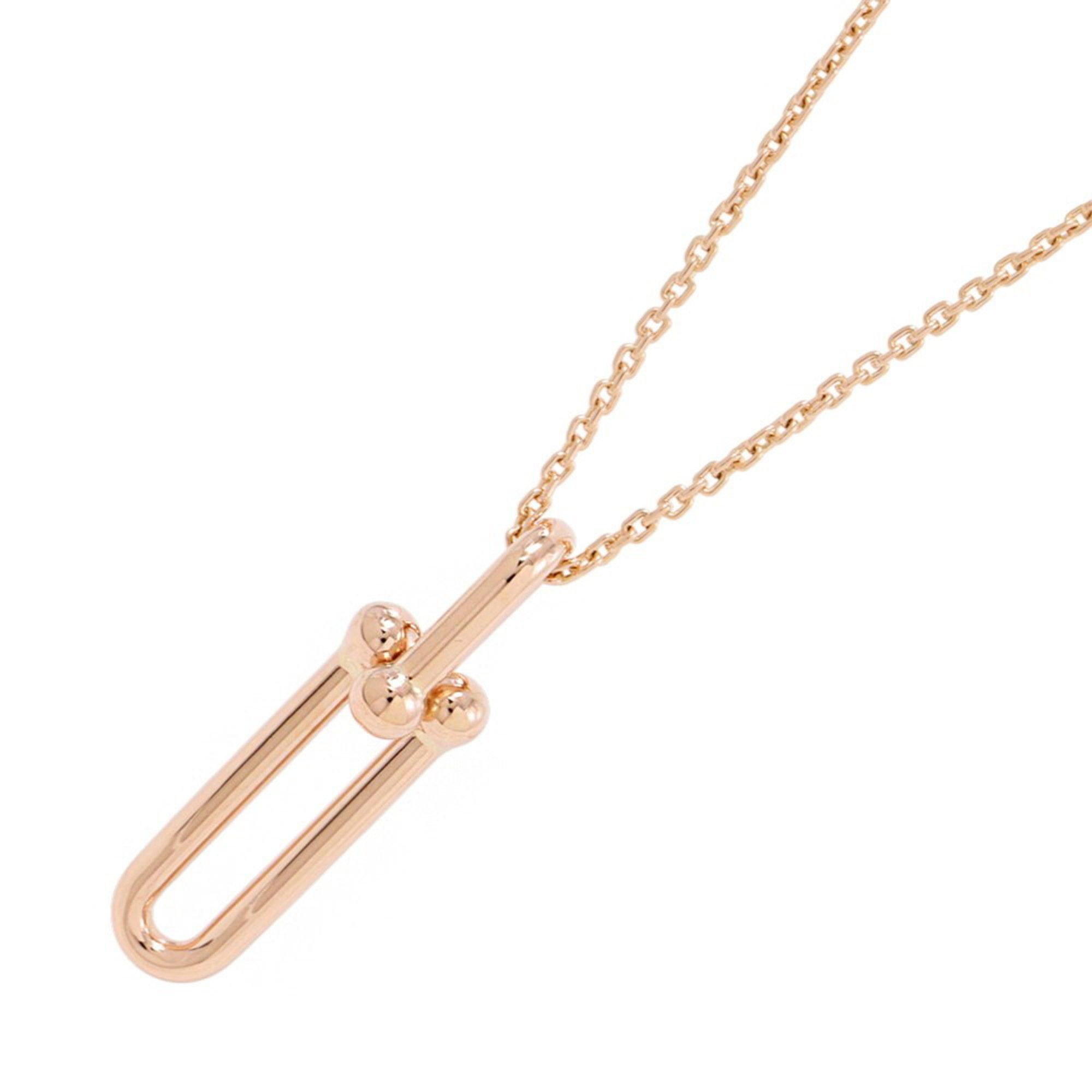Tiffany & Co. Necklace Hardware: Thin Link Pendant in 18K Pink Gold (63982253).