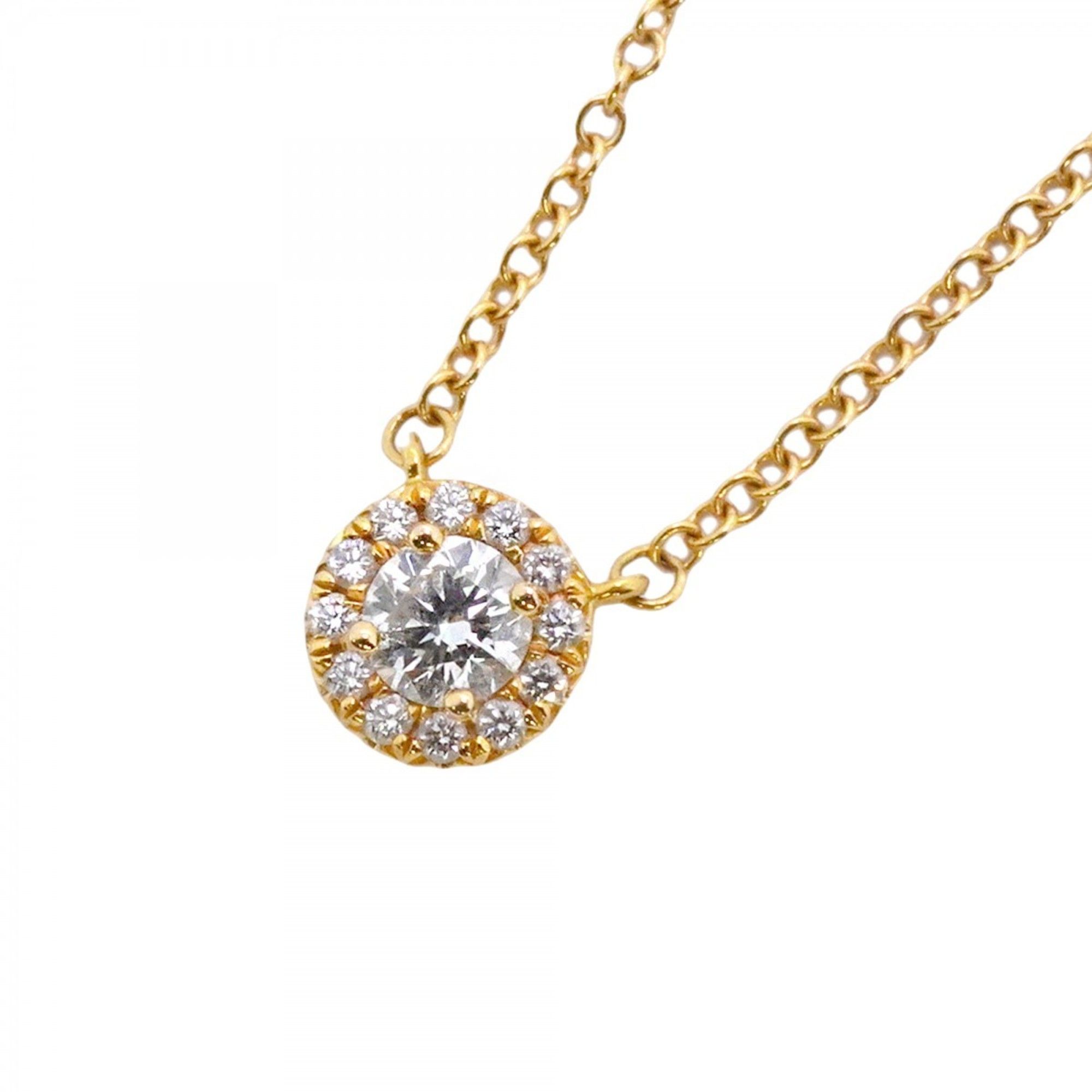 Tiffany Soleste necklace in 18K pink gold with diamonds for women