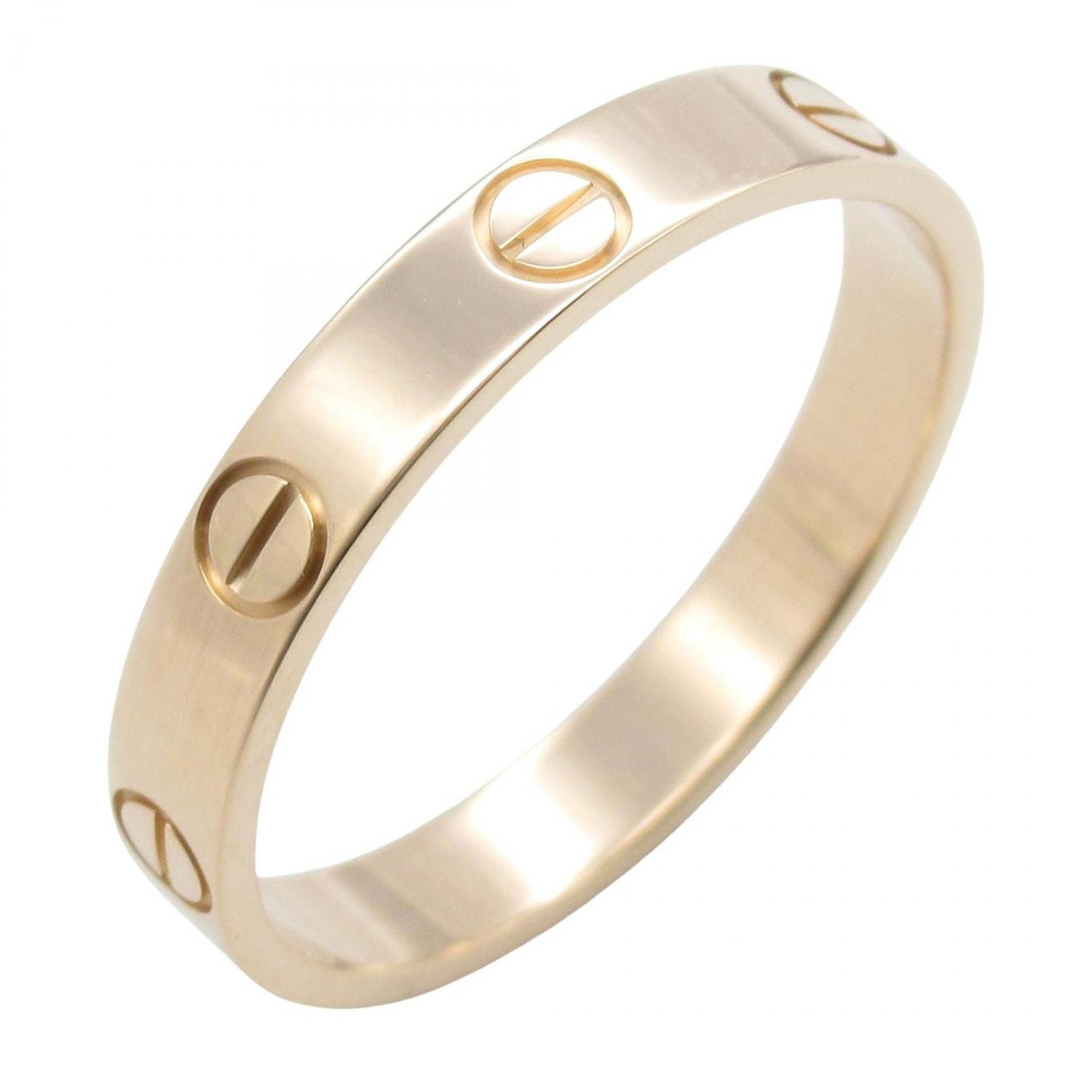 Cartier Mini Love Ring, 18K Pink Gold, for Men and Women, B4085200