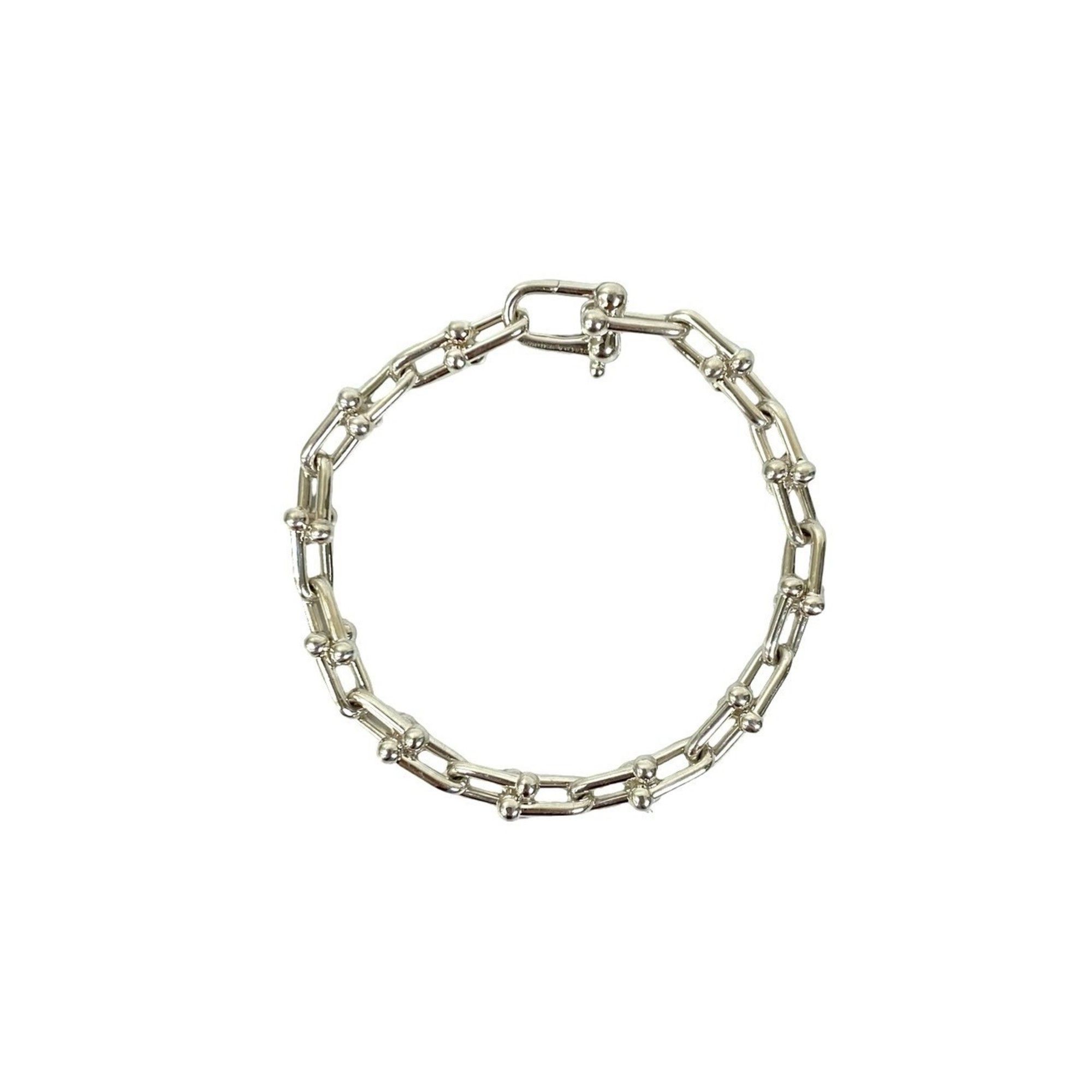 TIFFANY & Co. Tiffany HardWear Small Link Bracelet, 925 Sterling Silver, Chain, 16010