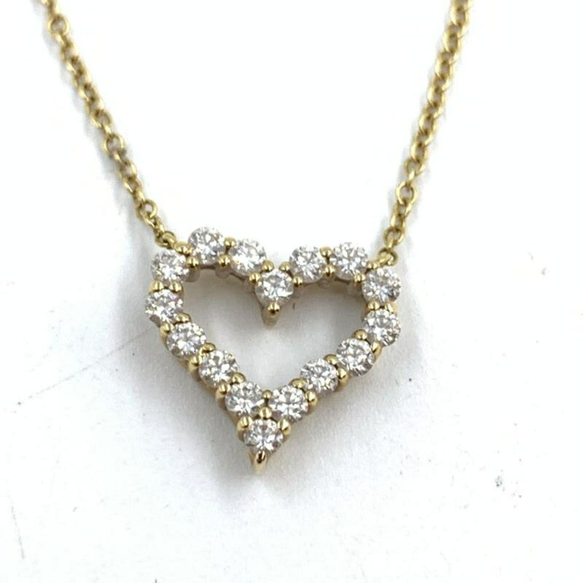 Tiffany & Co. Sentimental Heart Necklace Au750
