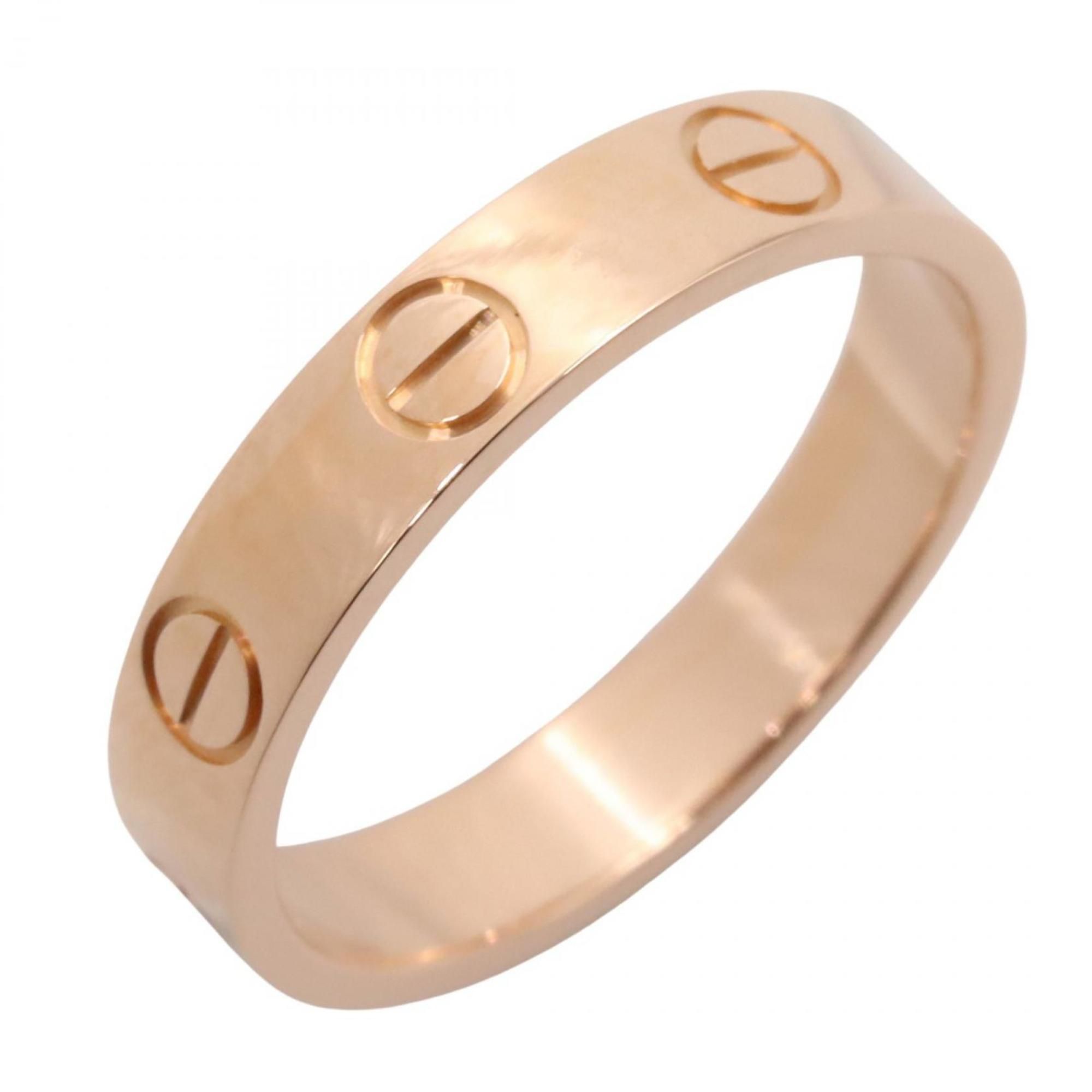 Cartier Mini Love Ring, 18K Pink Gold, Women's