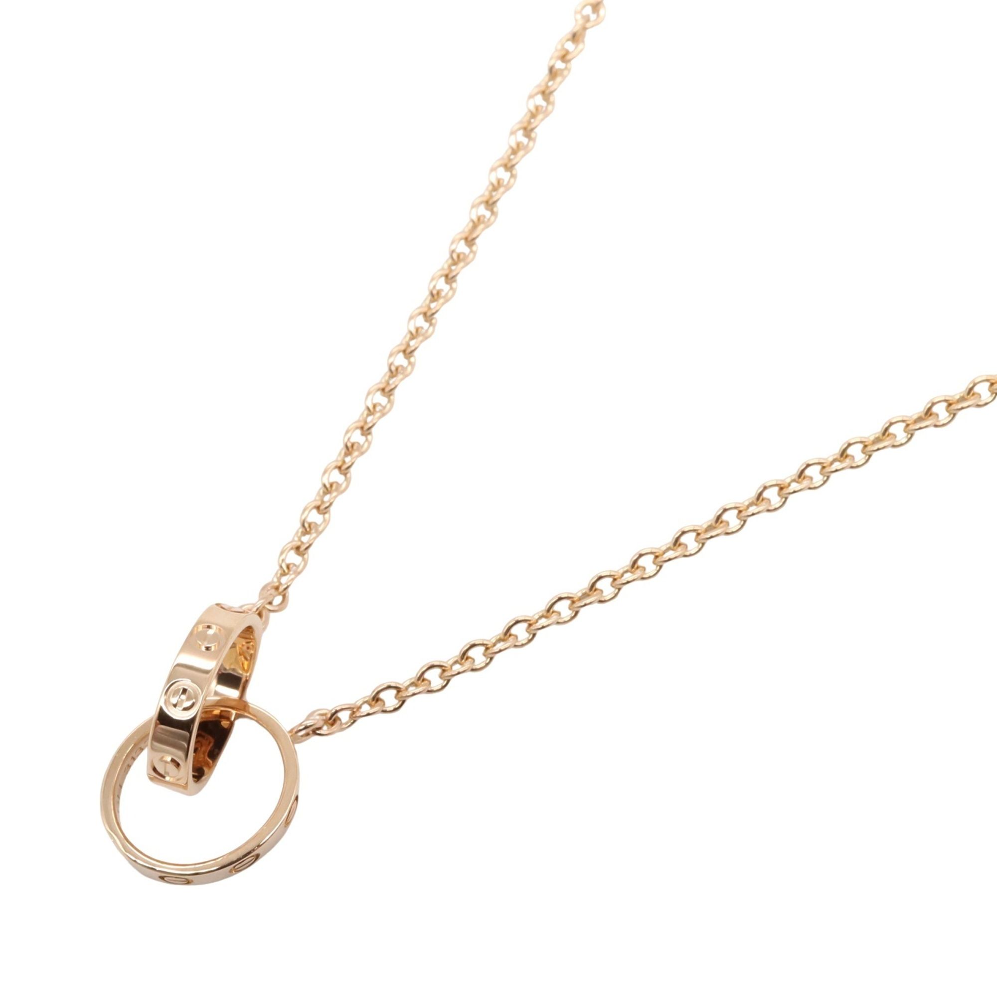 CARTIER Baby Love Necklace 18KPG (pink gold) Ladies Gold