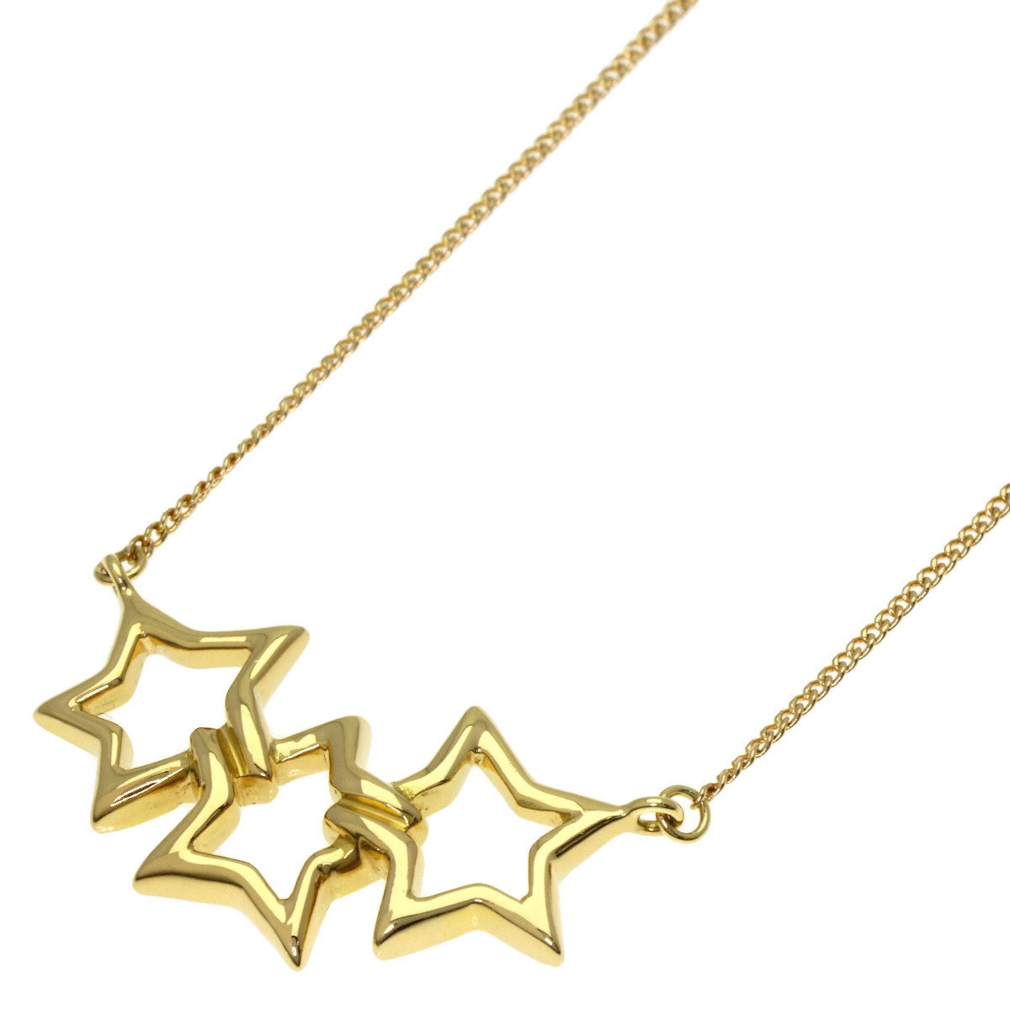 Tiffany & Co. Triple Star Necklace in 18K Yellow Gold for Women