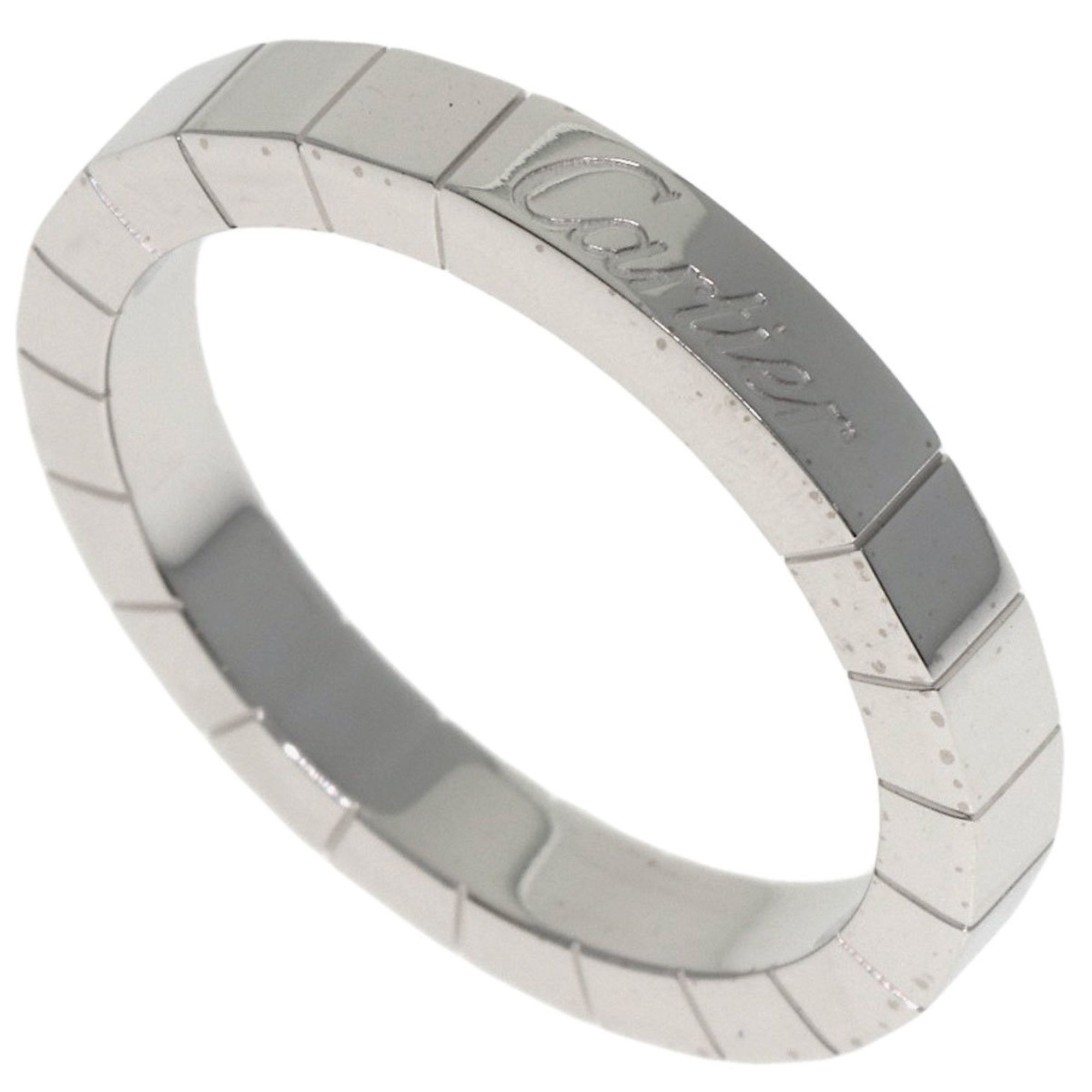 Cartier Lanier #54 Ring, 18K White Gold, Women's, CARTIER