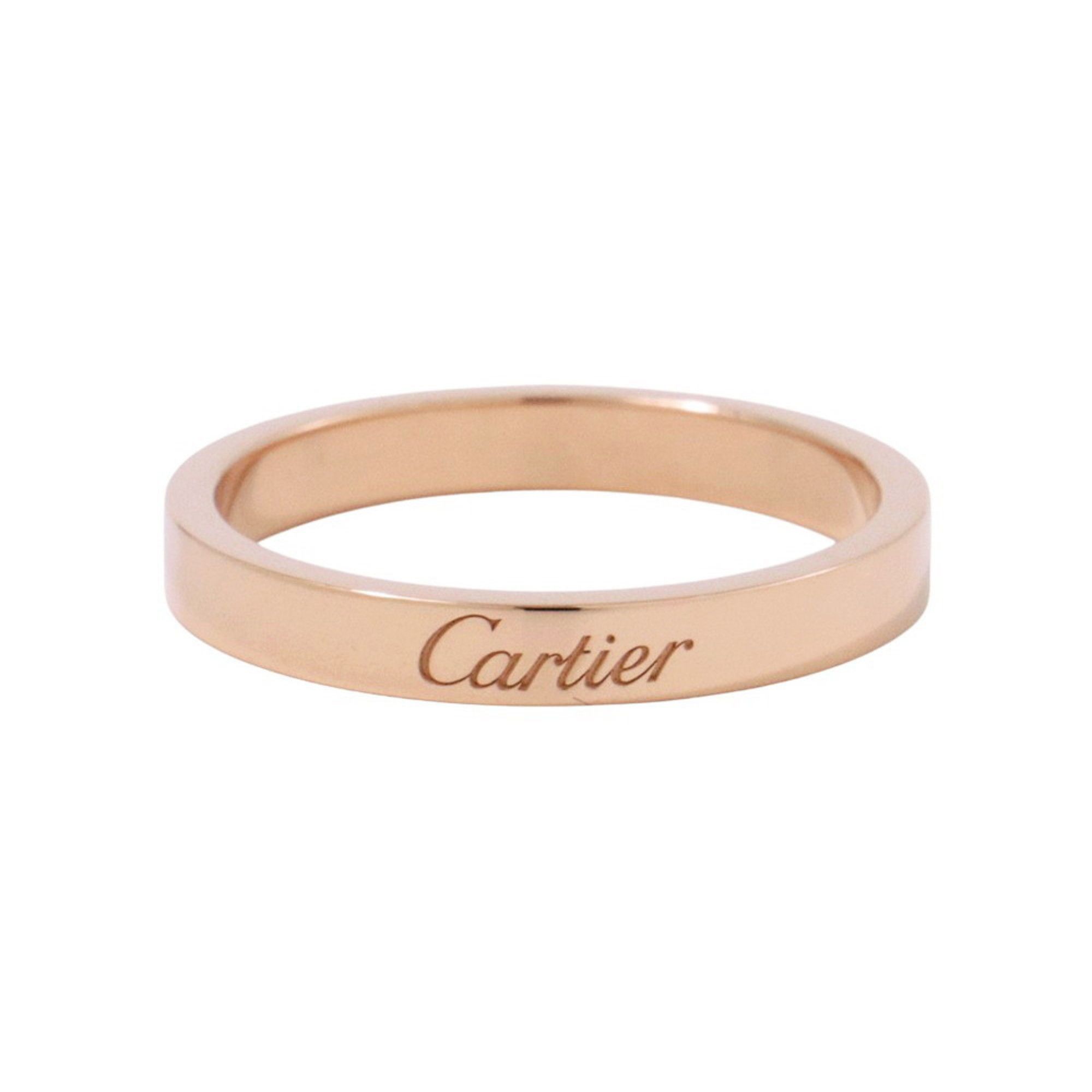 Cartier C de Wedding Ring, 18K Pink Gold, Ring Size 59, B4087200