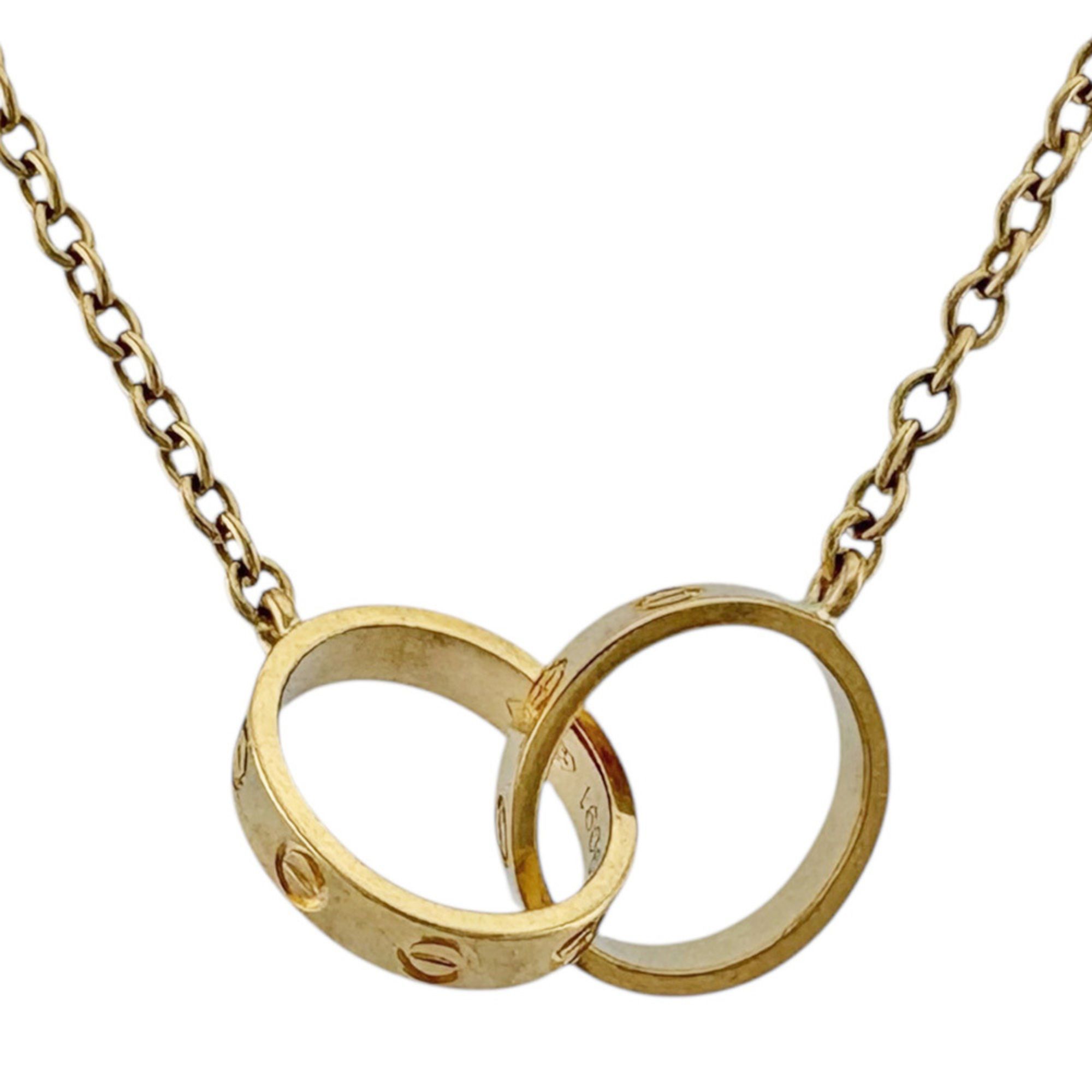 Cartier Baby Love Necklace, 18k Gold, Women's, Pre-owned
