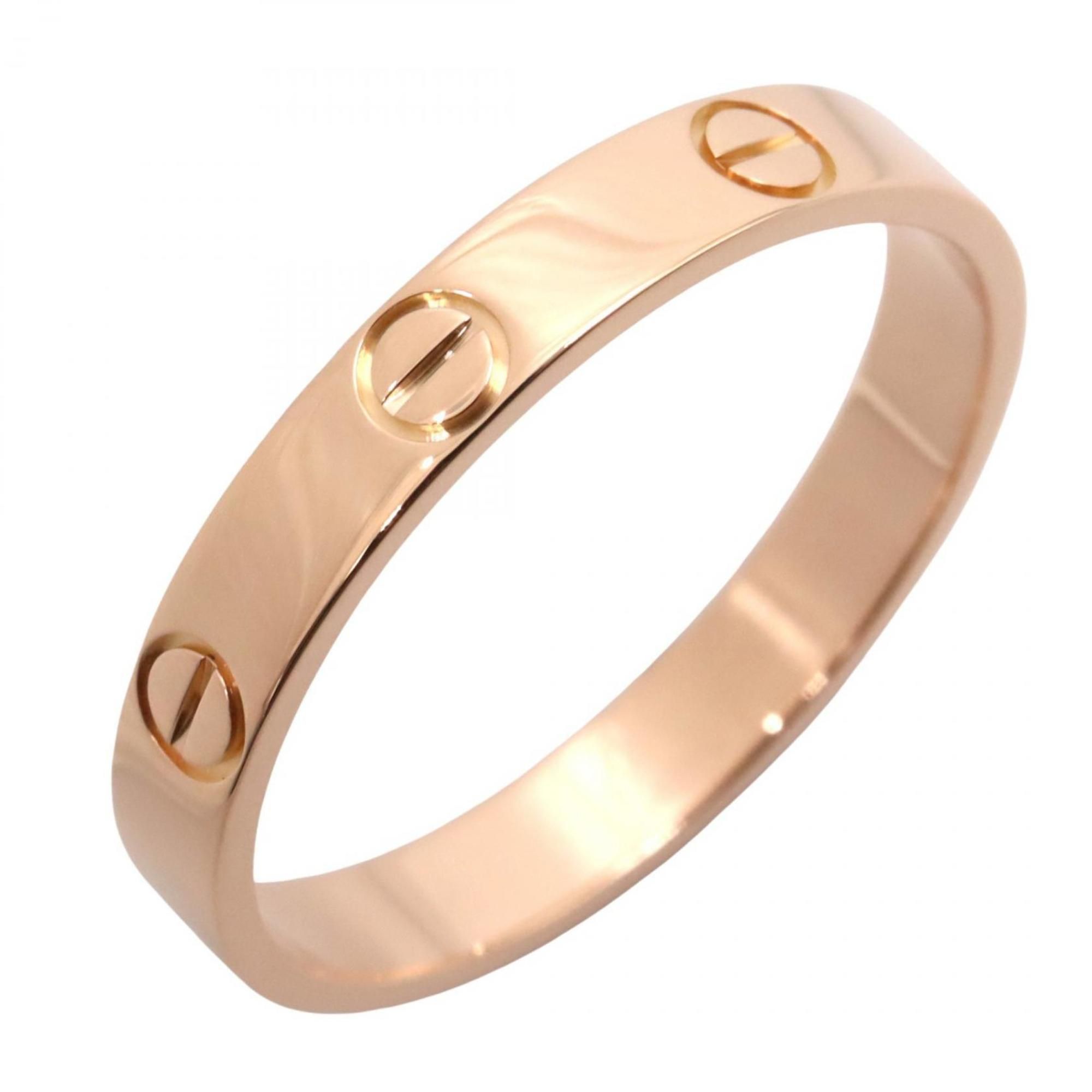Cartier Mini Love Ring, 18K Pink Gold, for Men and Women, B4085200