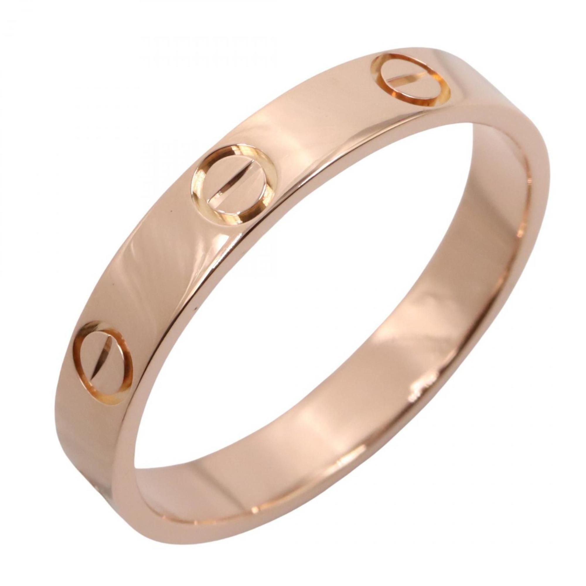 Cartier Mini Love Ring, 18K Pink Gold, for Men and Women, B4050700