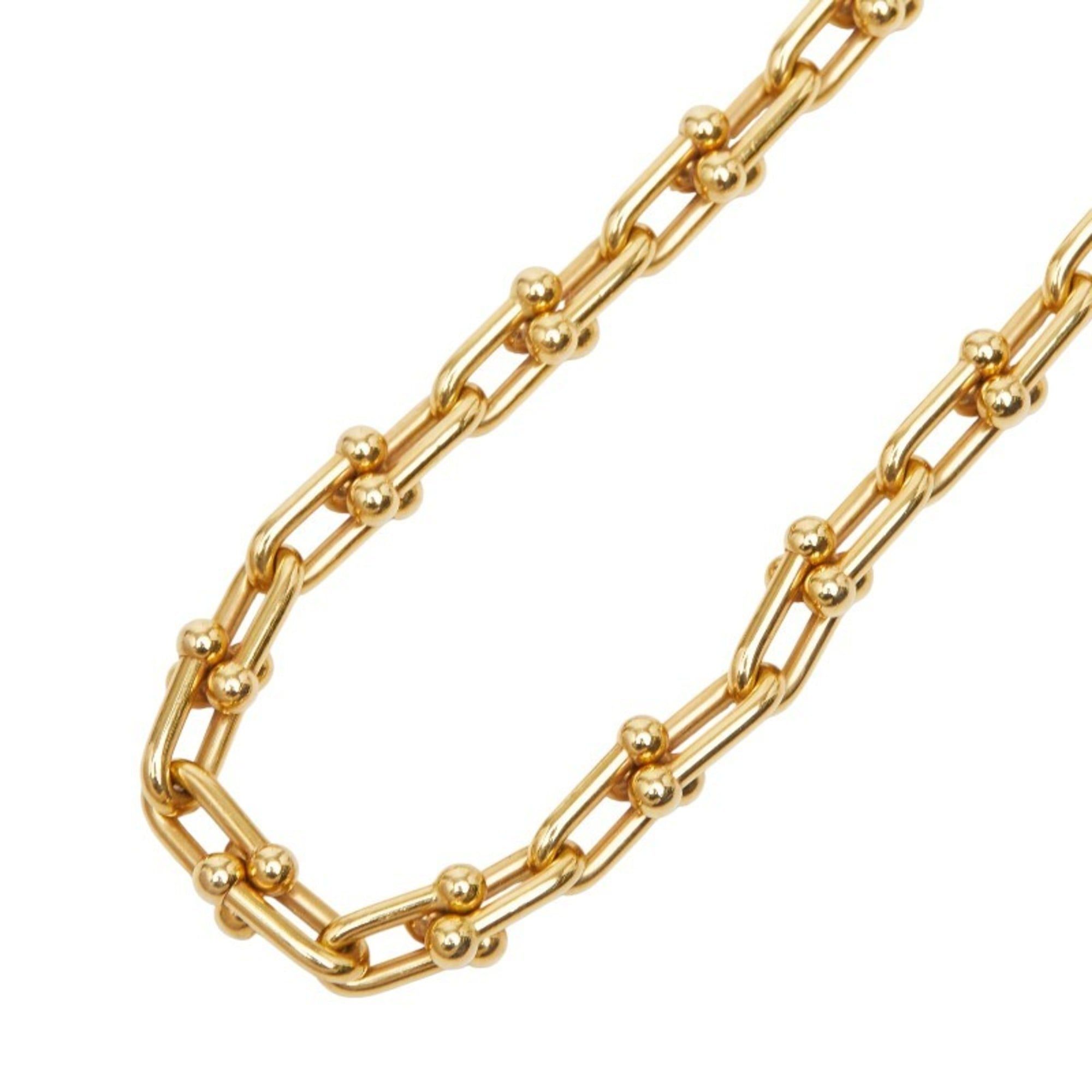 Tiffany & Co. HardWear Small Link Necklace, 18K Yellow Gold, Au750 Stamp, Women's.