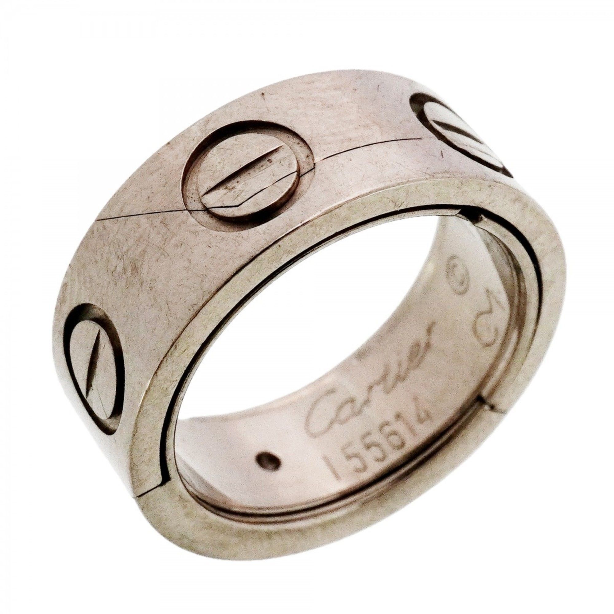 Cartier Astrolove Ring, 18K White Gold, #47, Women's