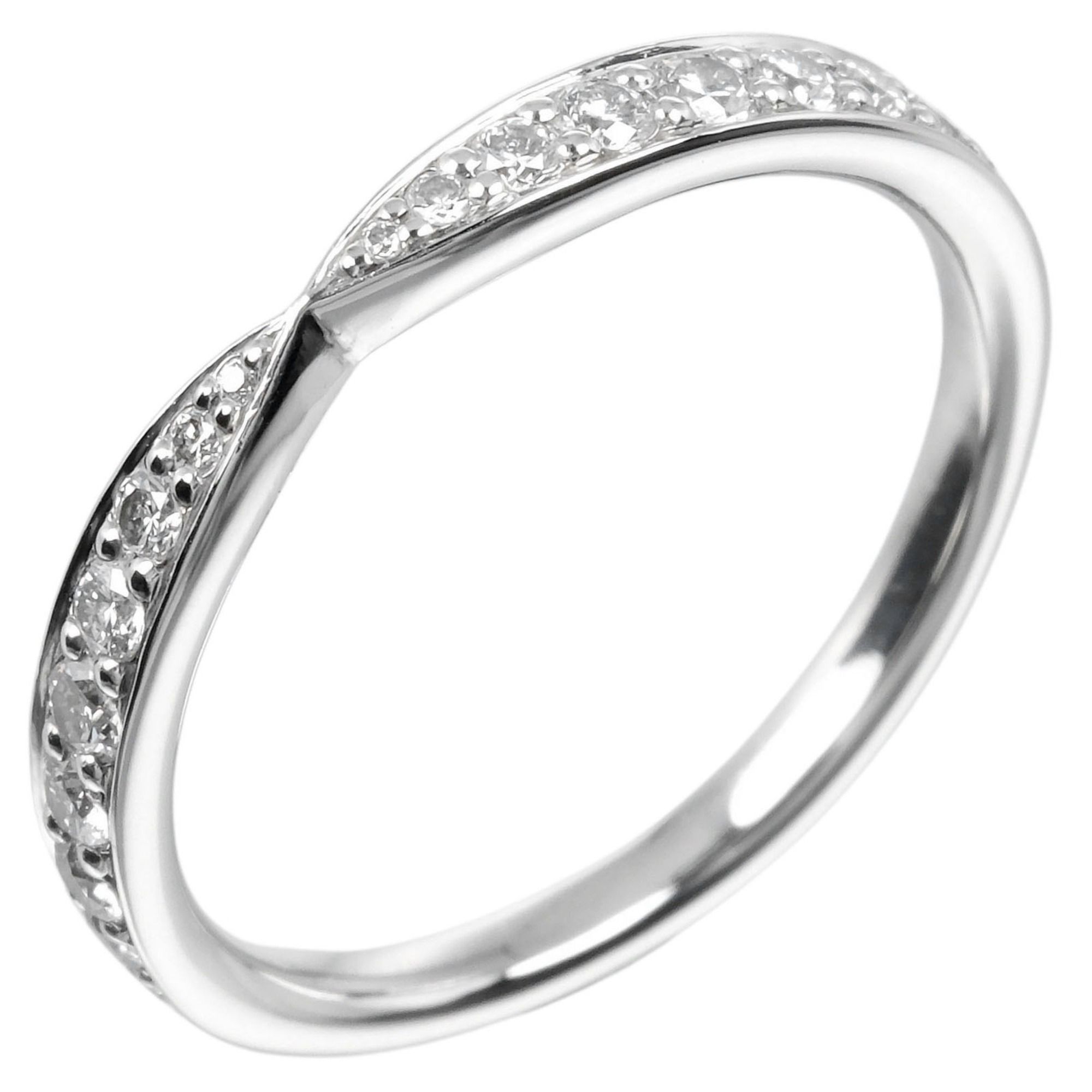 Tiffany & Co. Harmony size 6.5 ring, Pt950 platinum, diamond, approx. 2.44g