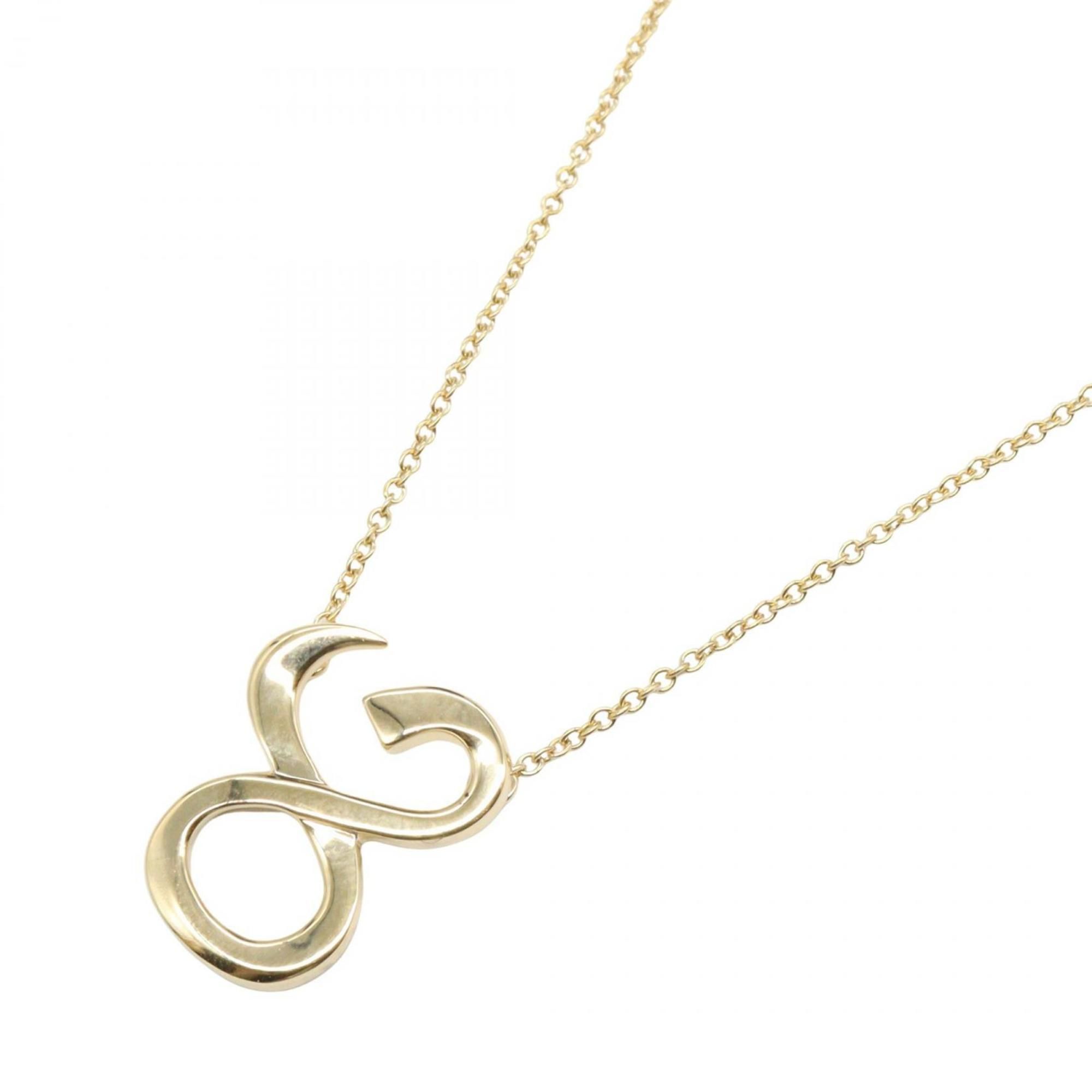 Tiffany & Co. Graffiti Love Necklace, 18K Yellow Gold, Women's