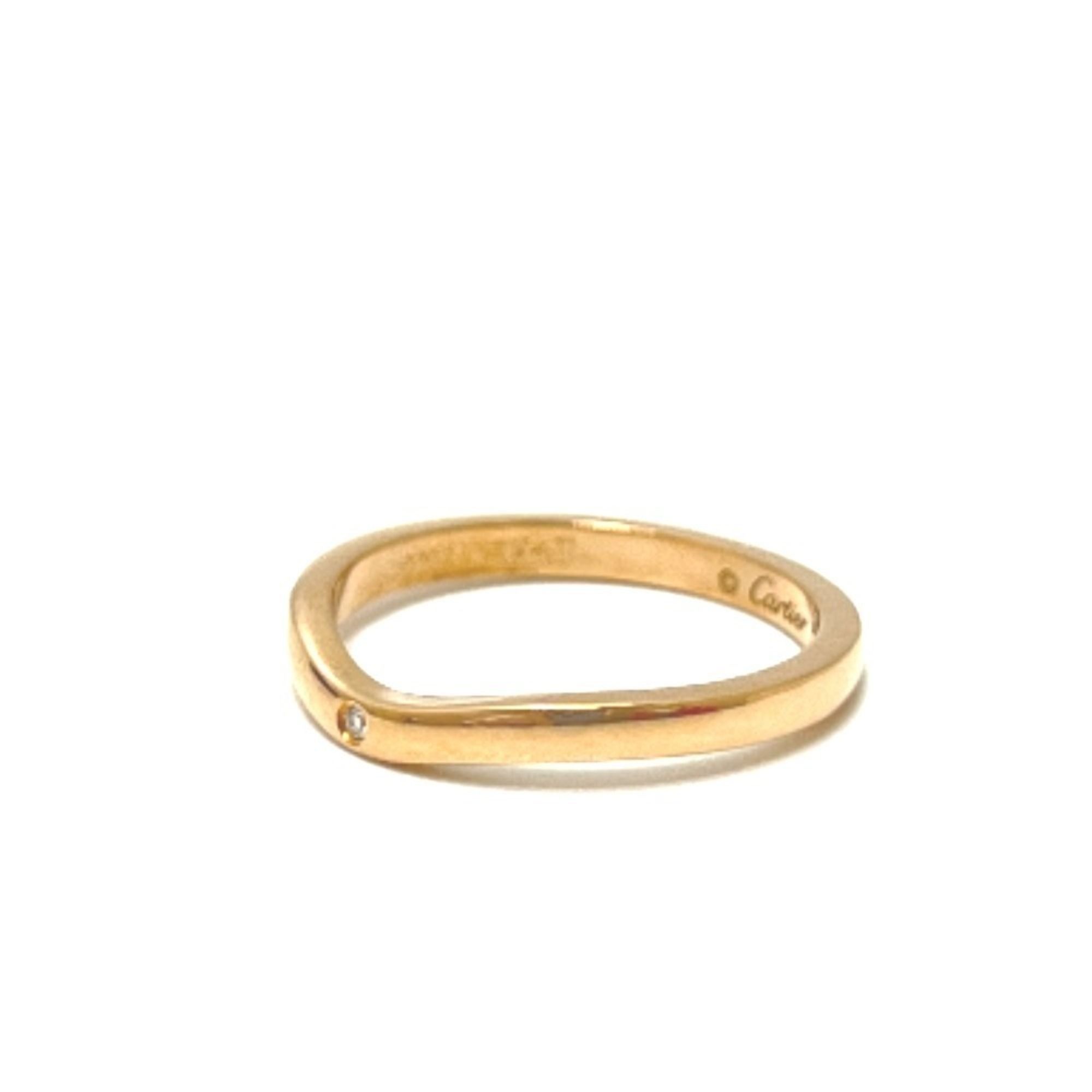 CARTIER 18KPG Ballerina 3P Ring, Women's, Gold