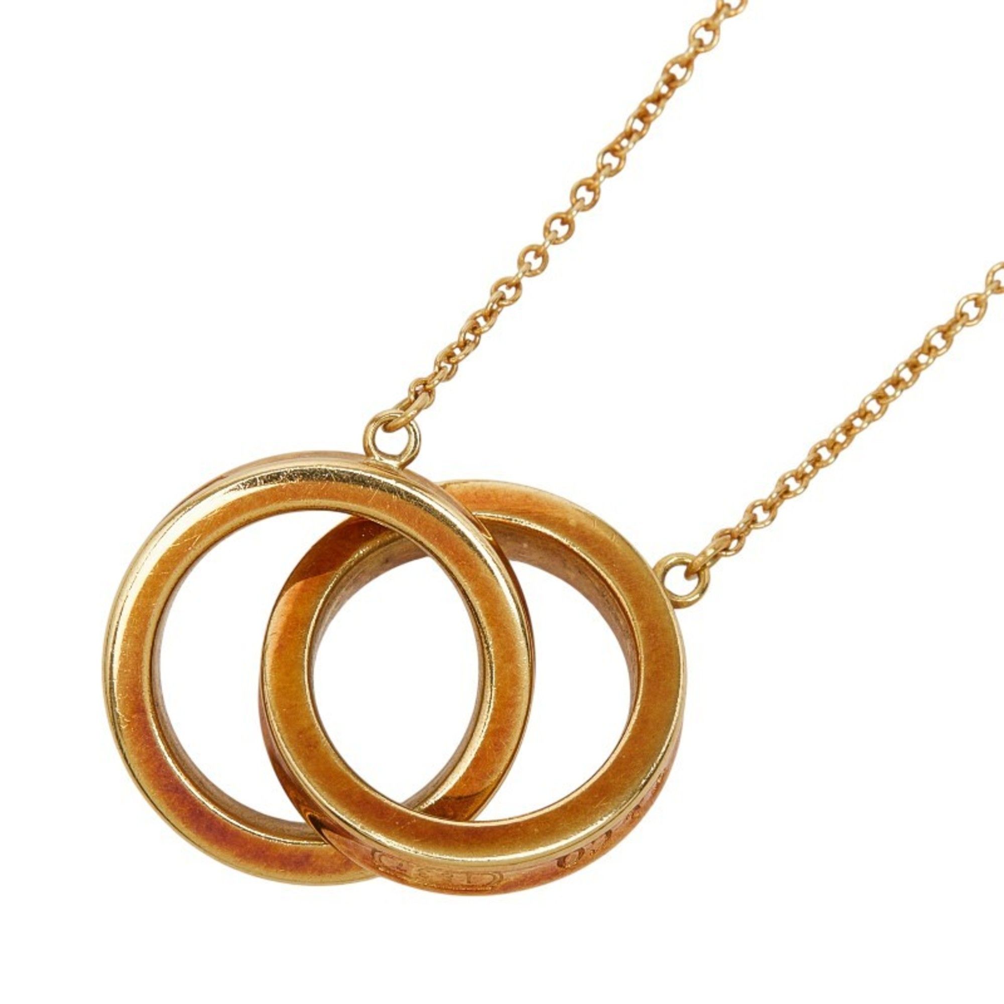 Tiffany 1837 Interlocking Circle Necklace in 18K Yellow Gold for Women. TIFFANY & Co.