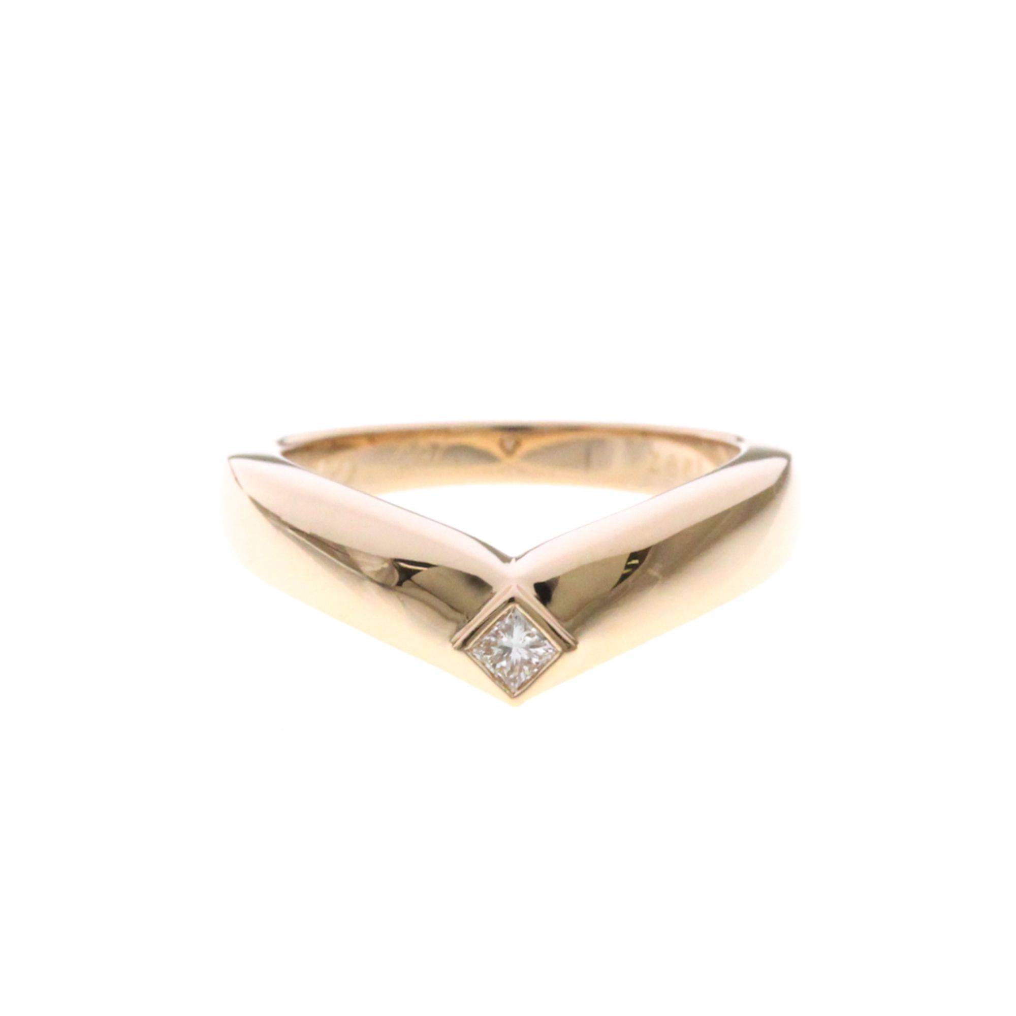 Cartier Triandre Diamond Ring Pink Gold (18K) Fashion Diamond Band Ring Pink Gold