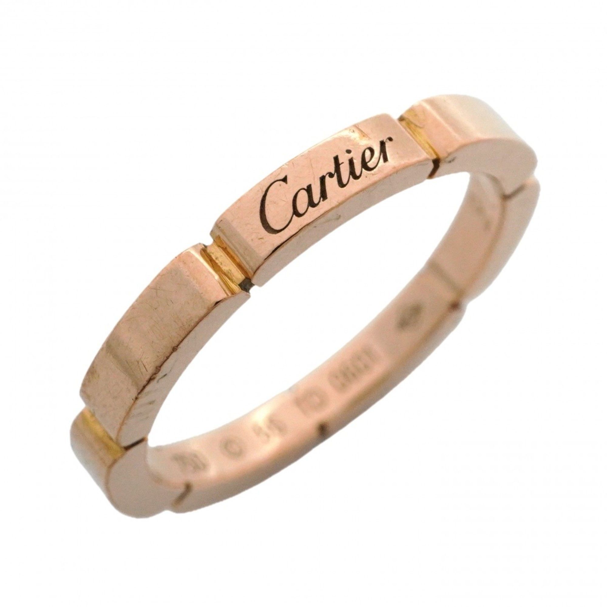 Cartier Maillon Panthère Ring, 18KPG Pink Gold, #55, for Men and Women