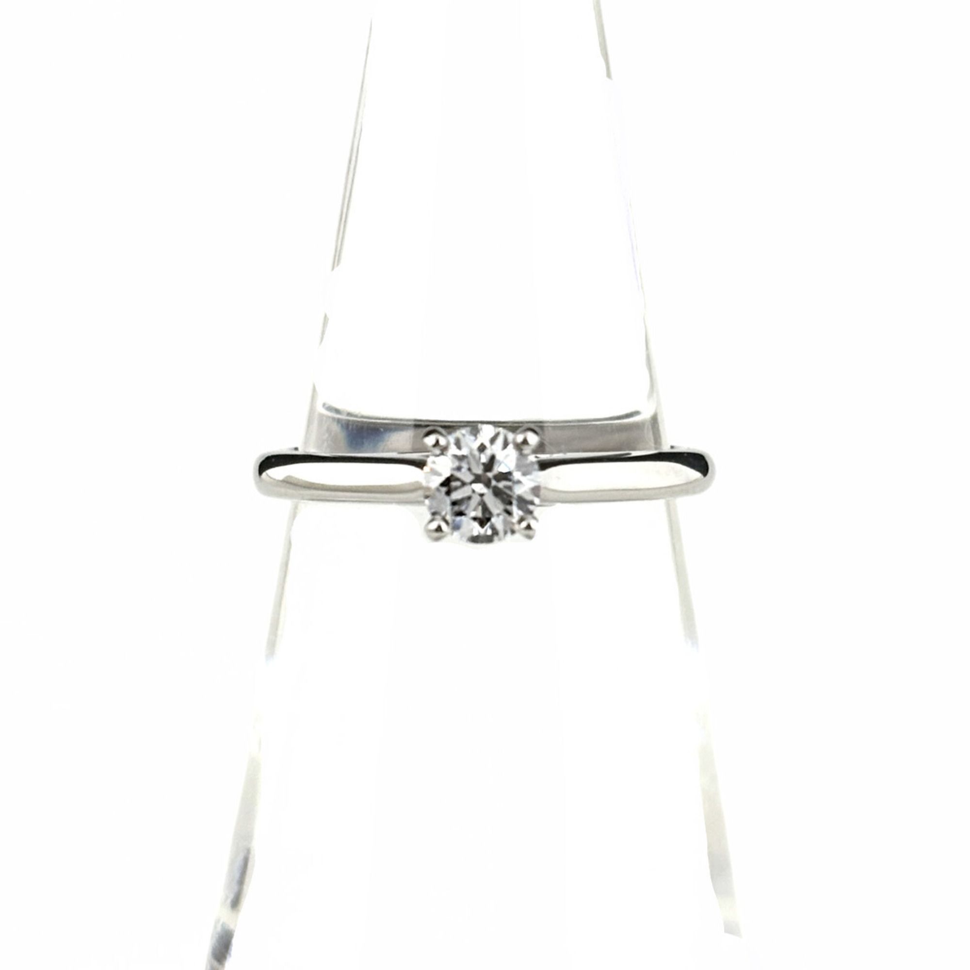 Cartier Solitaire 1895 Ring, Platinum, Pt950, Diamond, Women's