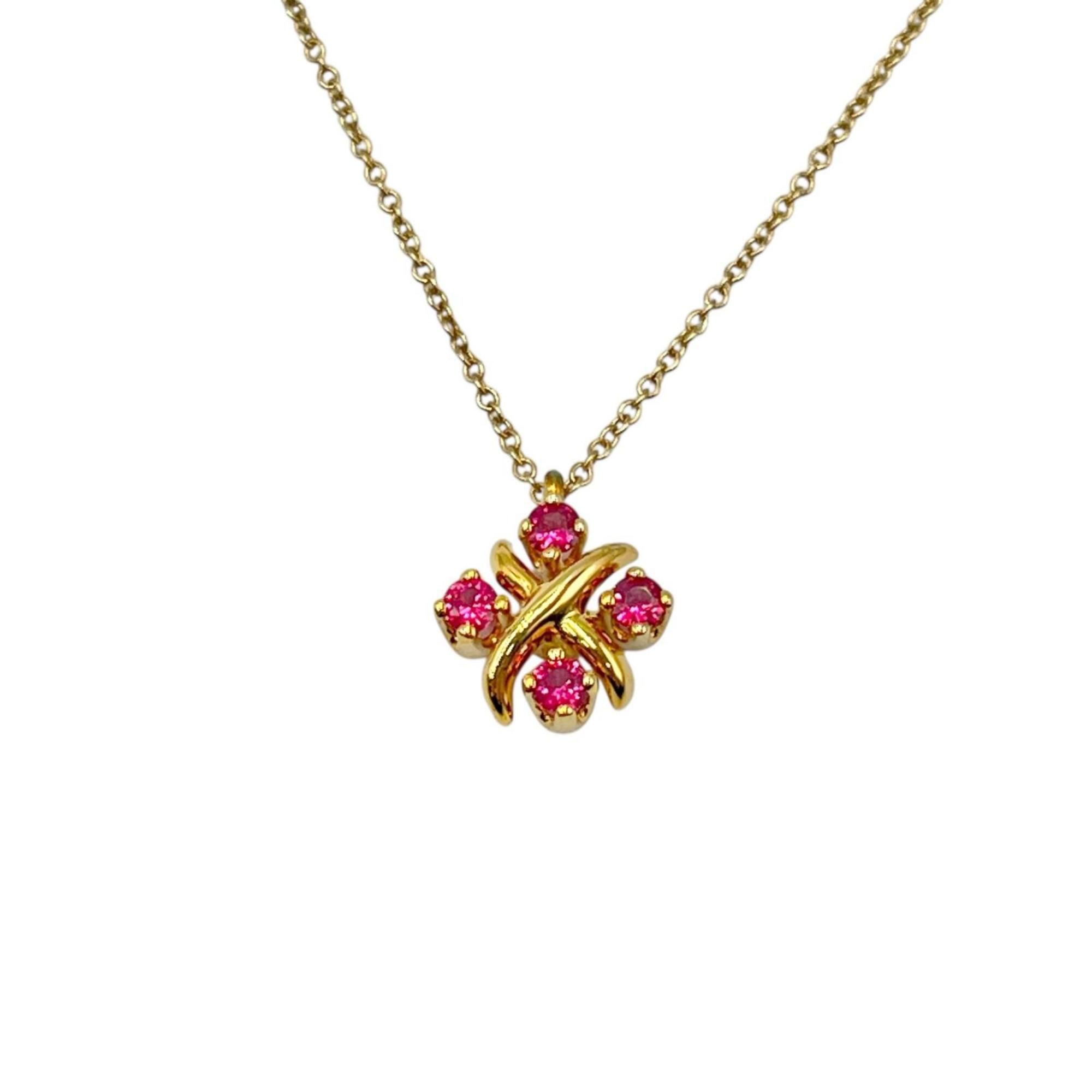Tiffany & Co. Jean Schlumberger Necklace in 18K Yellow Gold with Ruby for Women