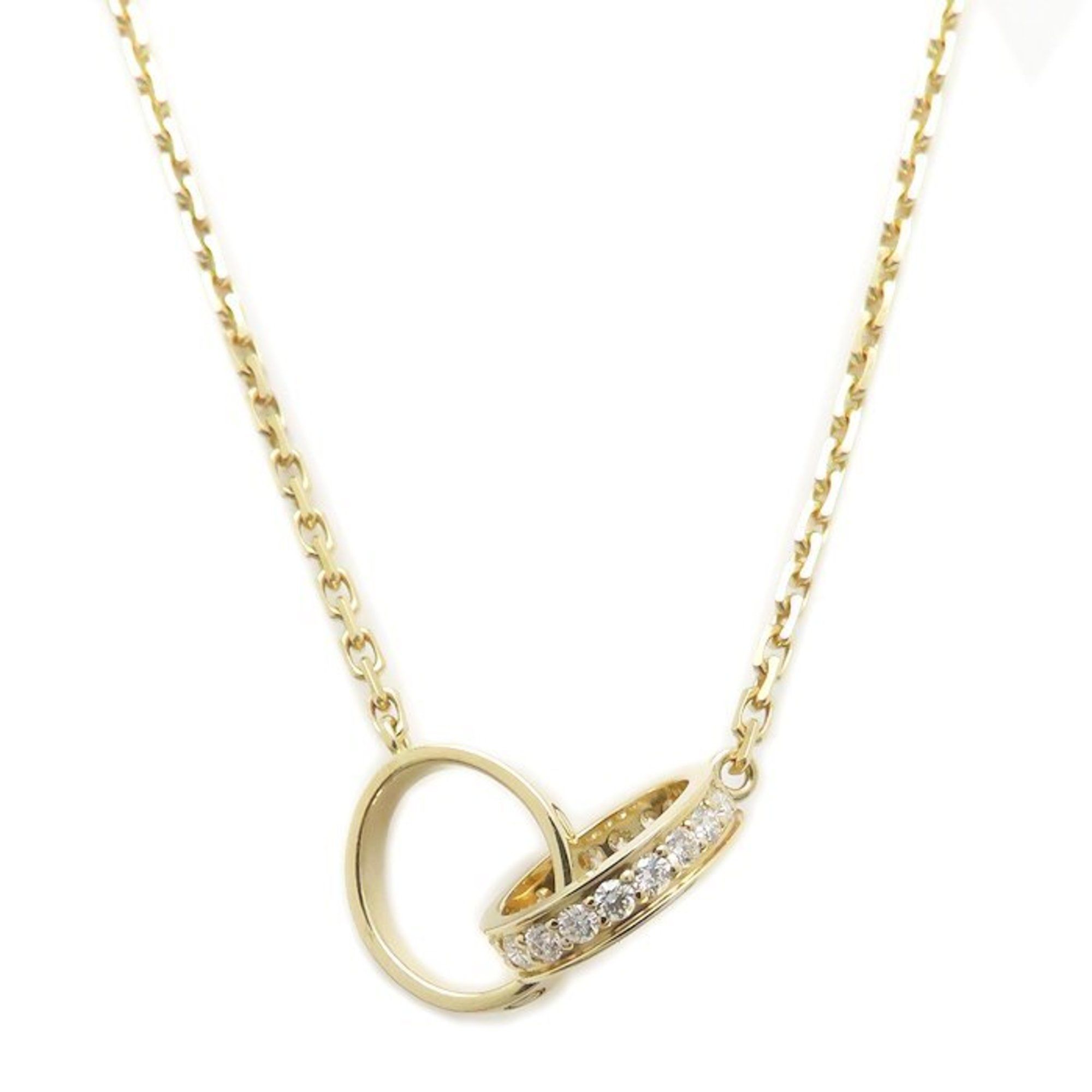 CARTIER Baby Love Diamond Necklace in 18K Yellow Gold for Women, 294987