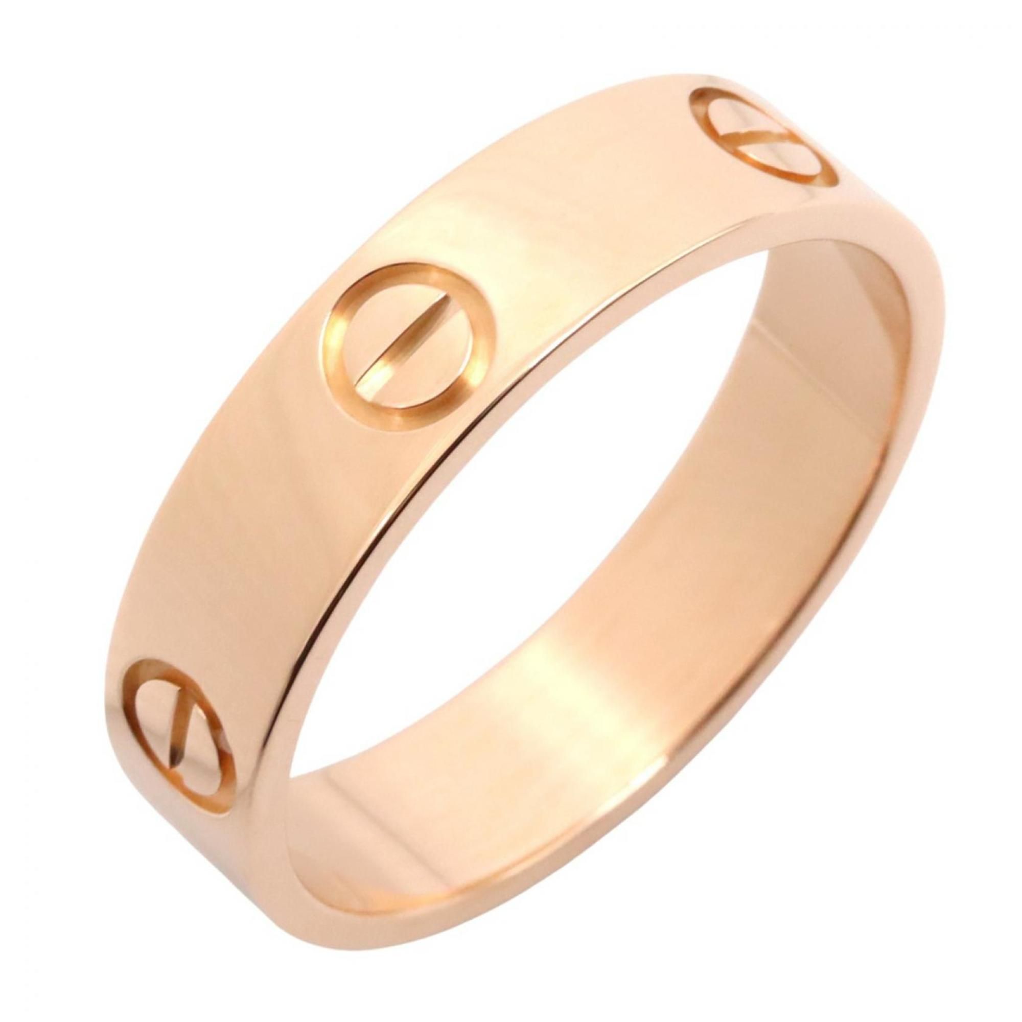 Cartier Love Ring, 18K Pink Gold, Women's, B4084800