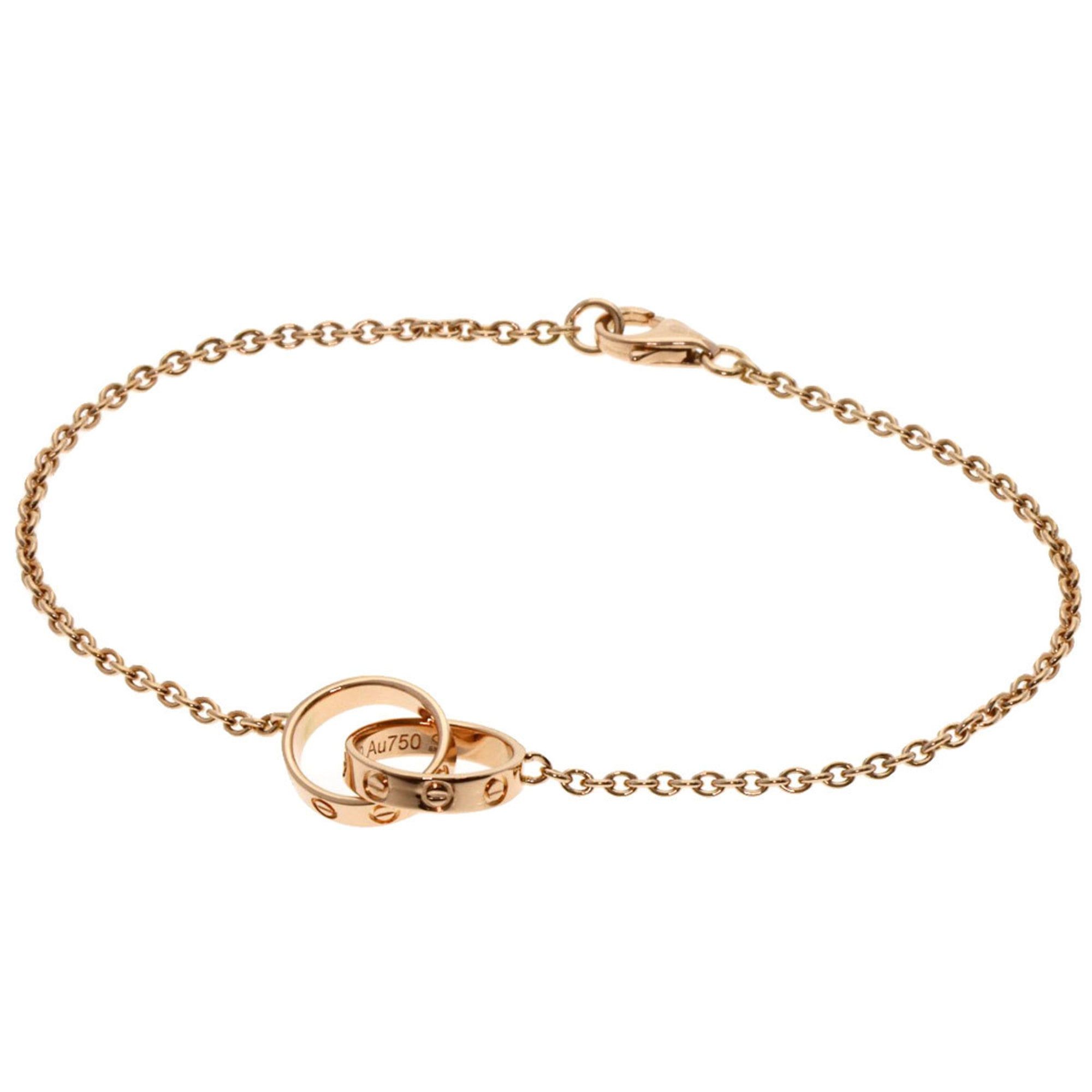 Cartier Baby Love Bracelet K18 Pink Gold Women's